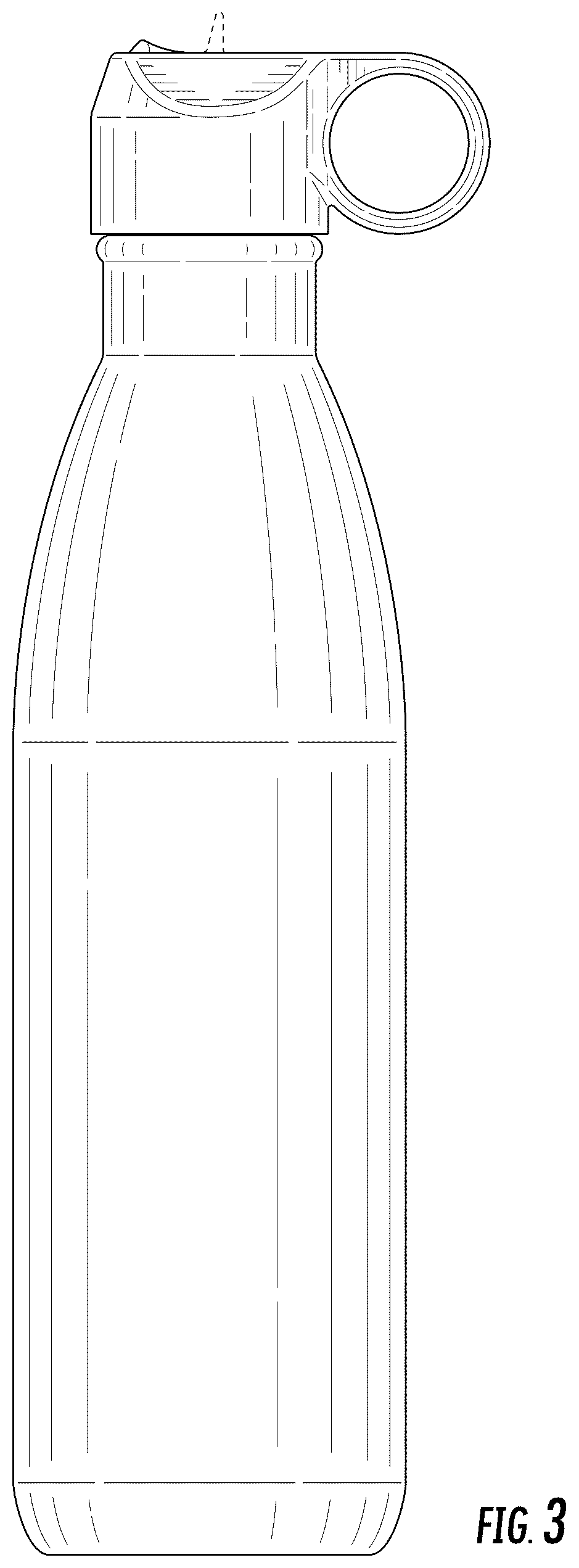 Patent USD1078382 — Bottle with straw lid — Figure 1
