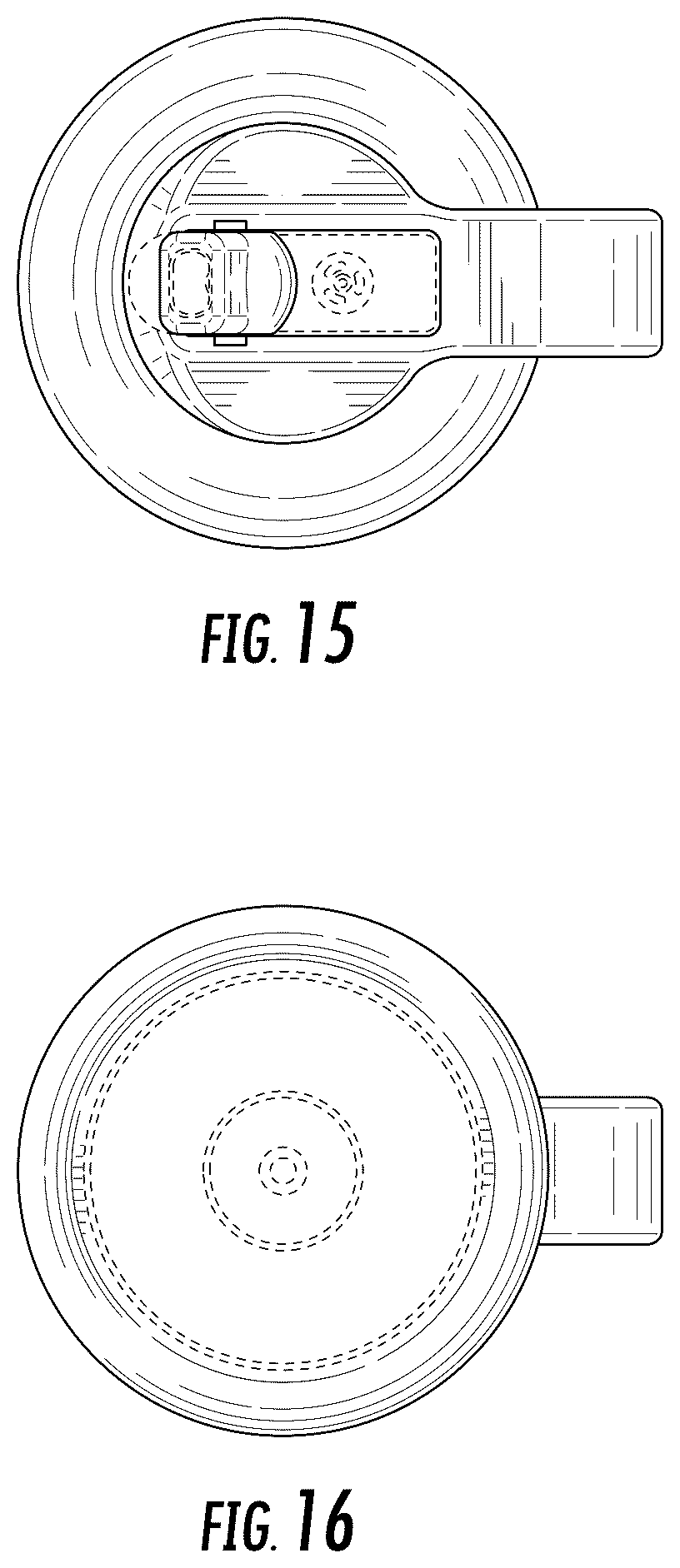 Patent USD1078382 Figure 14 – Bottle with straw lid