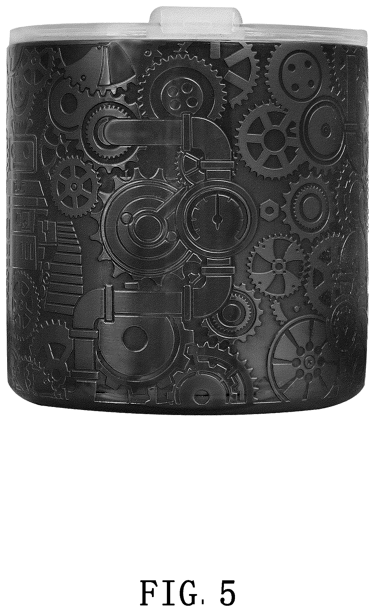 Patent USD1078383 Figure 5 – Cup