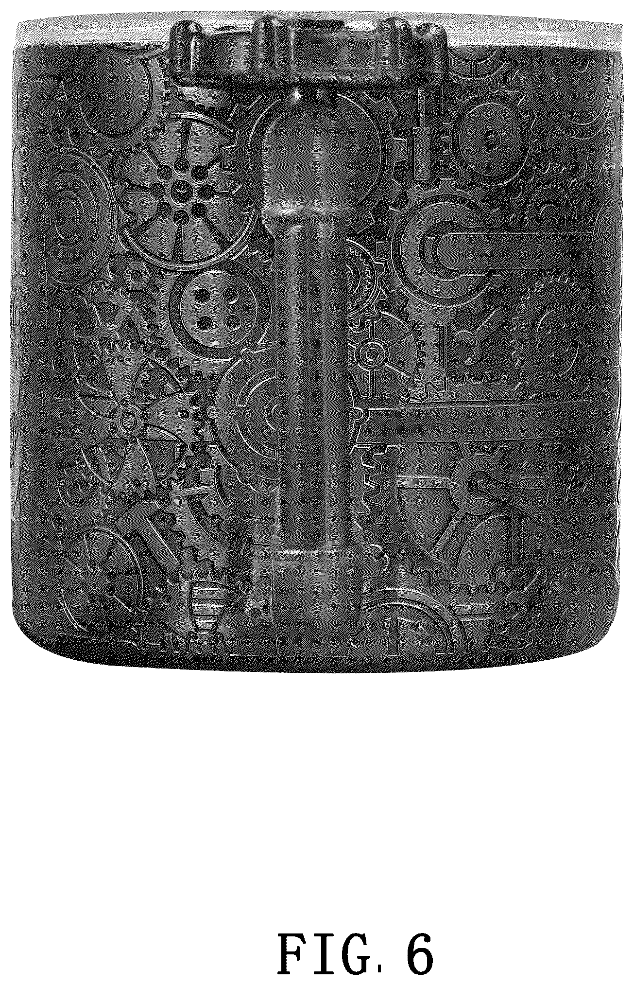 Patent USD1078383 Figure 6 – Cup