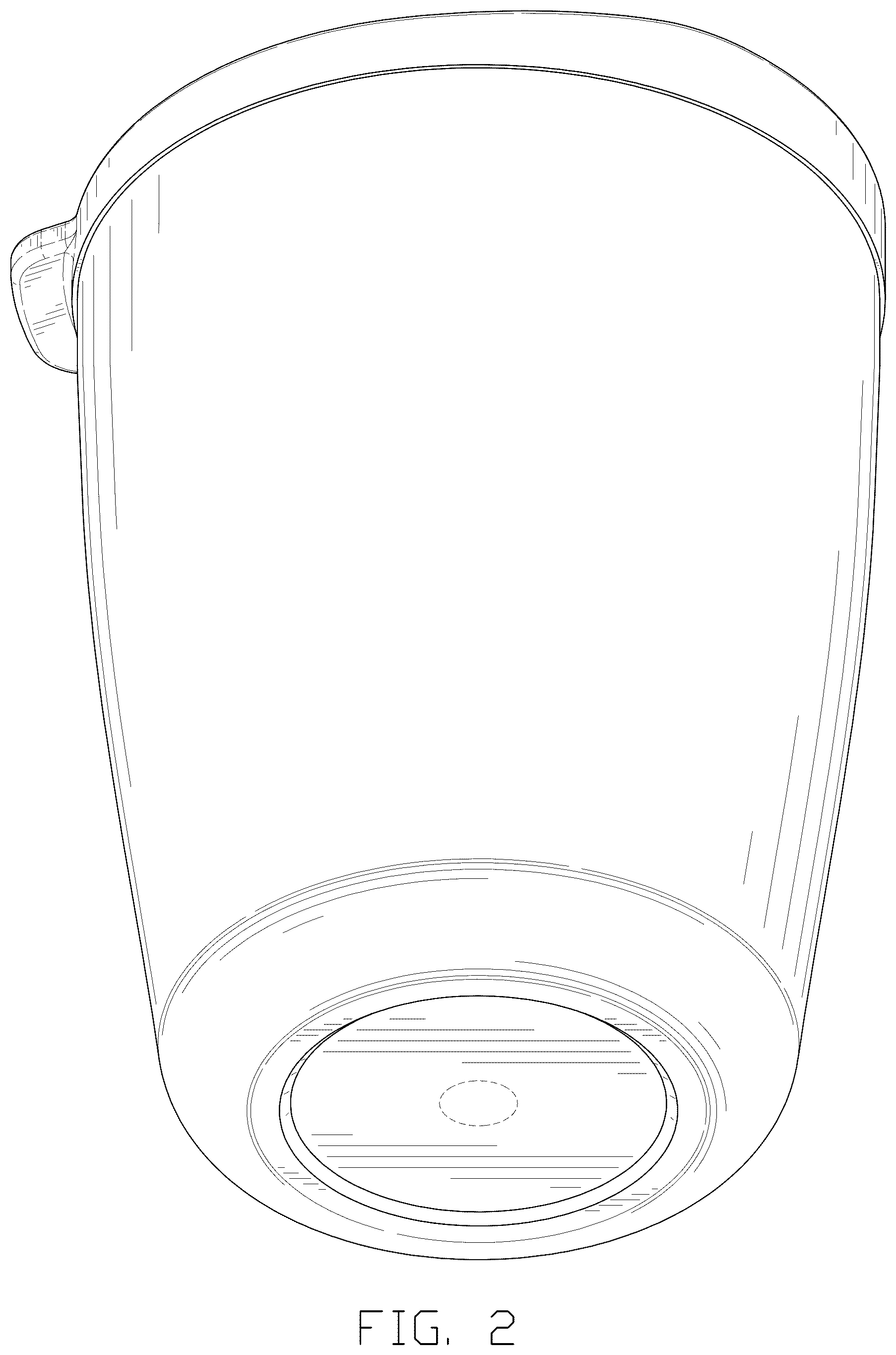Patent USD1078384 Figure 2 – Bottle