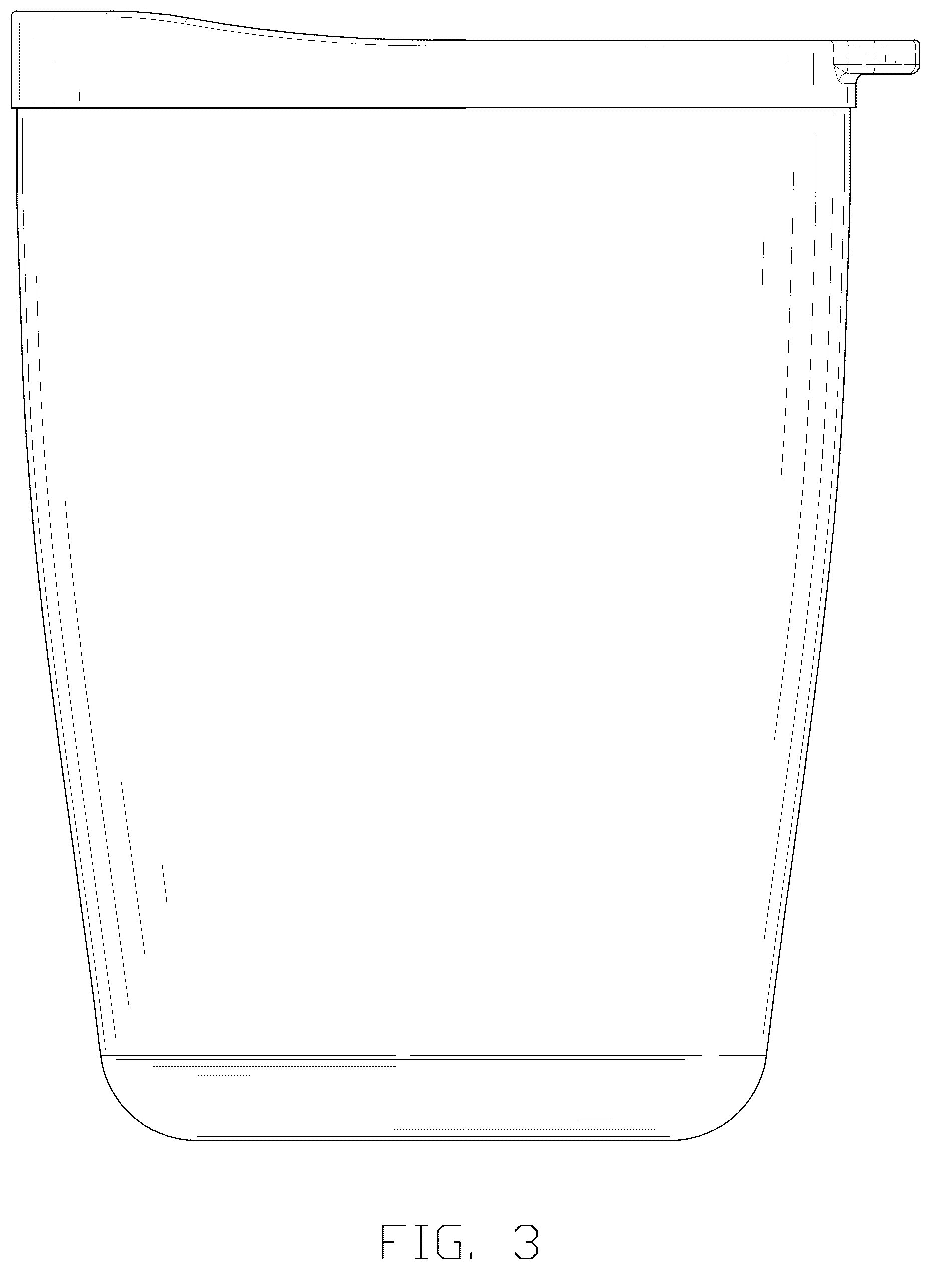 Patent USD1078384 Figure 3 – Bottle