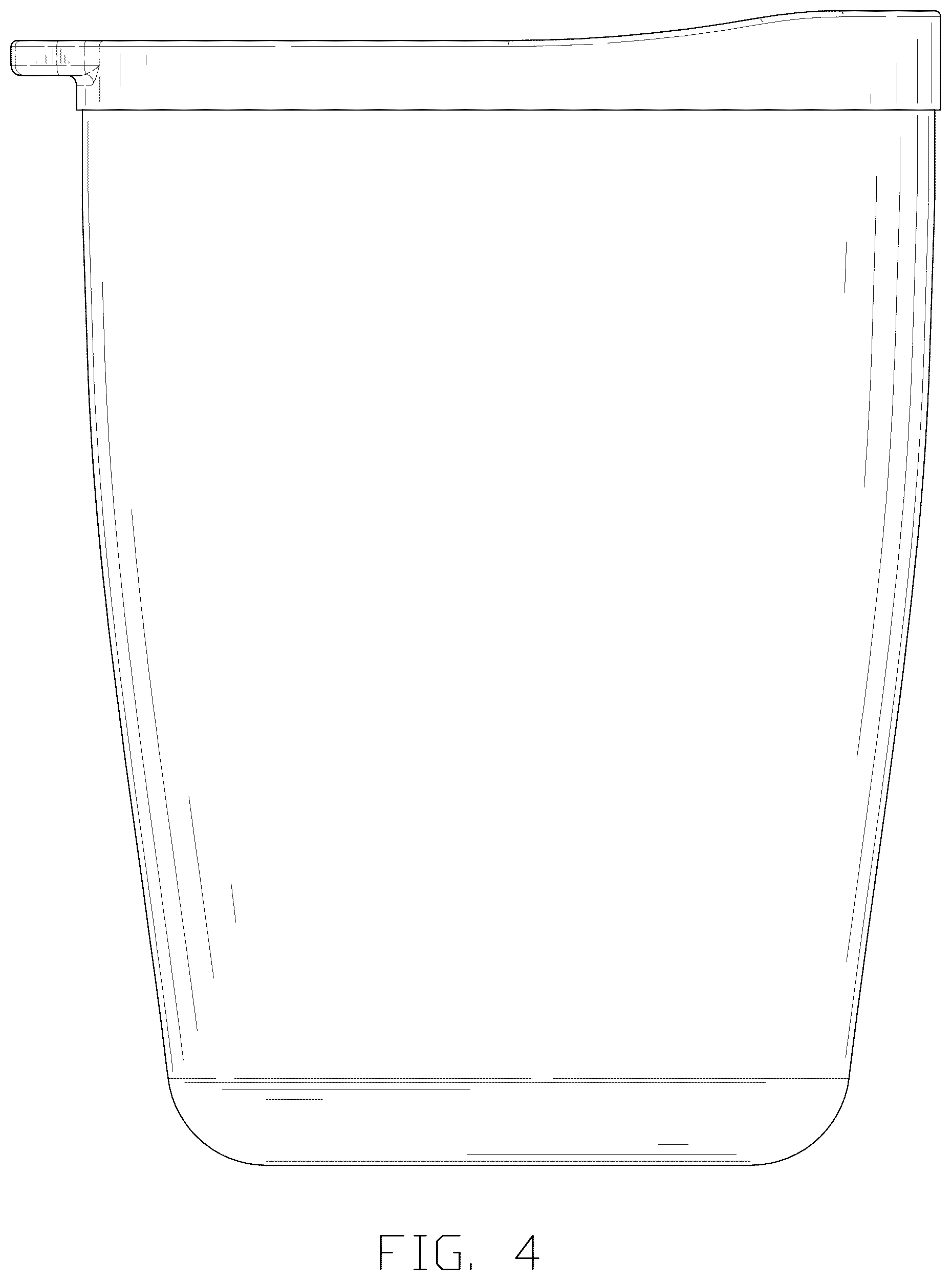 Patent USD1078384 Figure 4 – Bottle