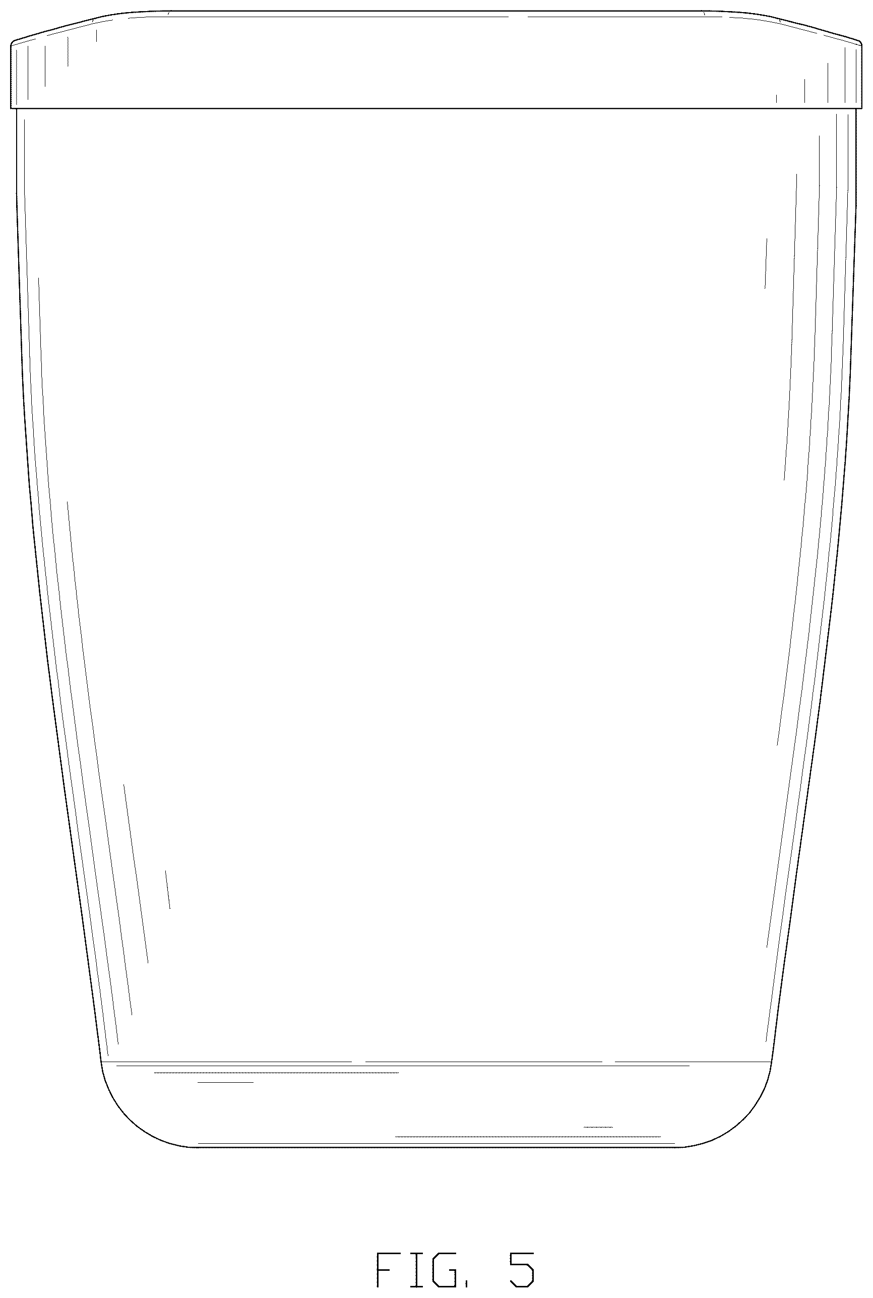 Patent USD1078384 Figure 5 – Bottle