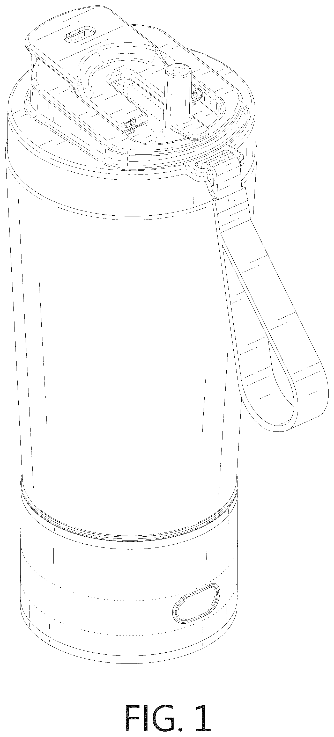 Patent USD1078386 Figure 1 – Hydrogen rich water cup
