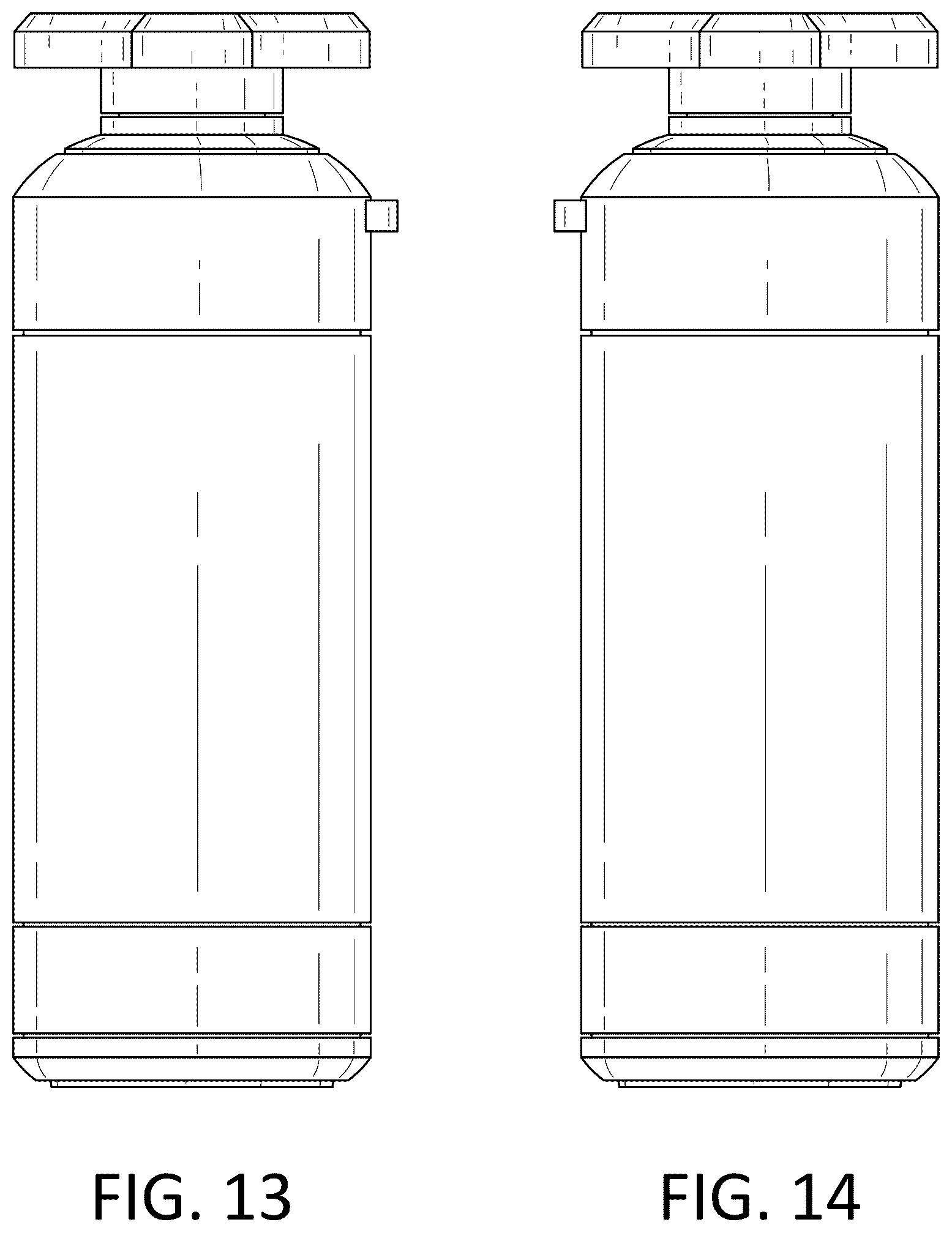 Patent USD1078388 Figure 6 – Modular bottle