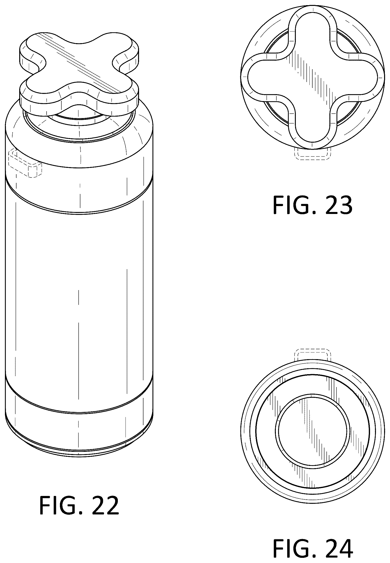 Patent USD1078388 Figure 10 – Modular bottle