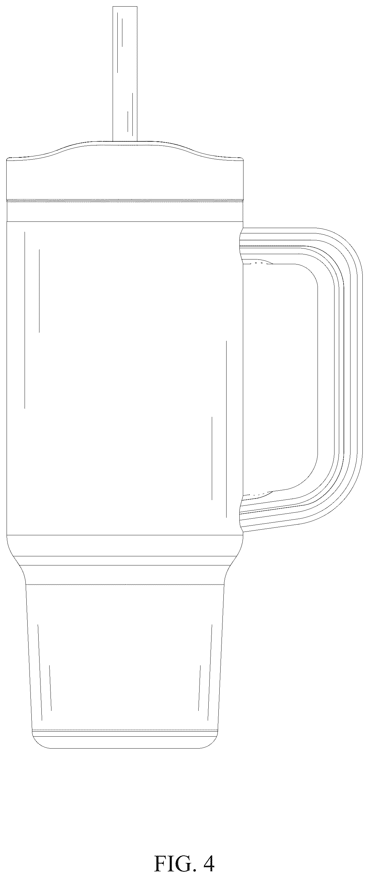 Patent USD1078391 Figure 4 – Coffee cup