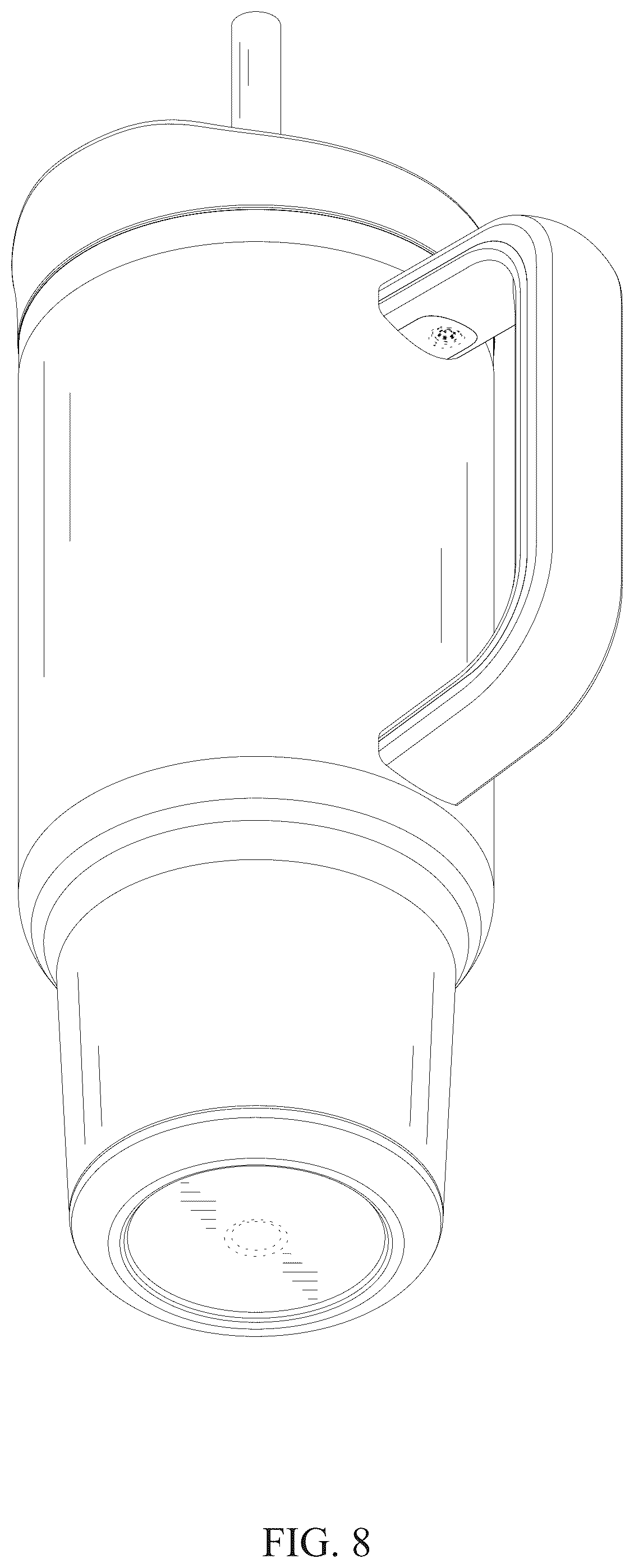 Patent USD1078391 Figure 8 – Coffee cup