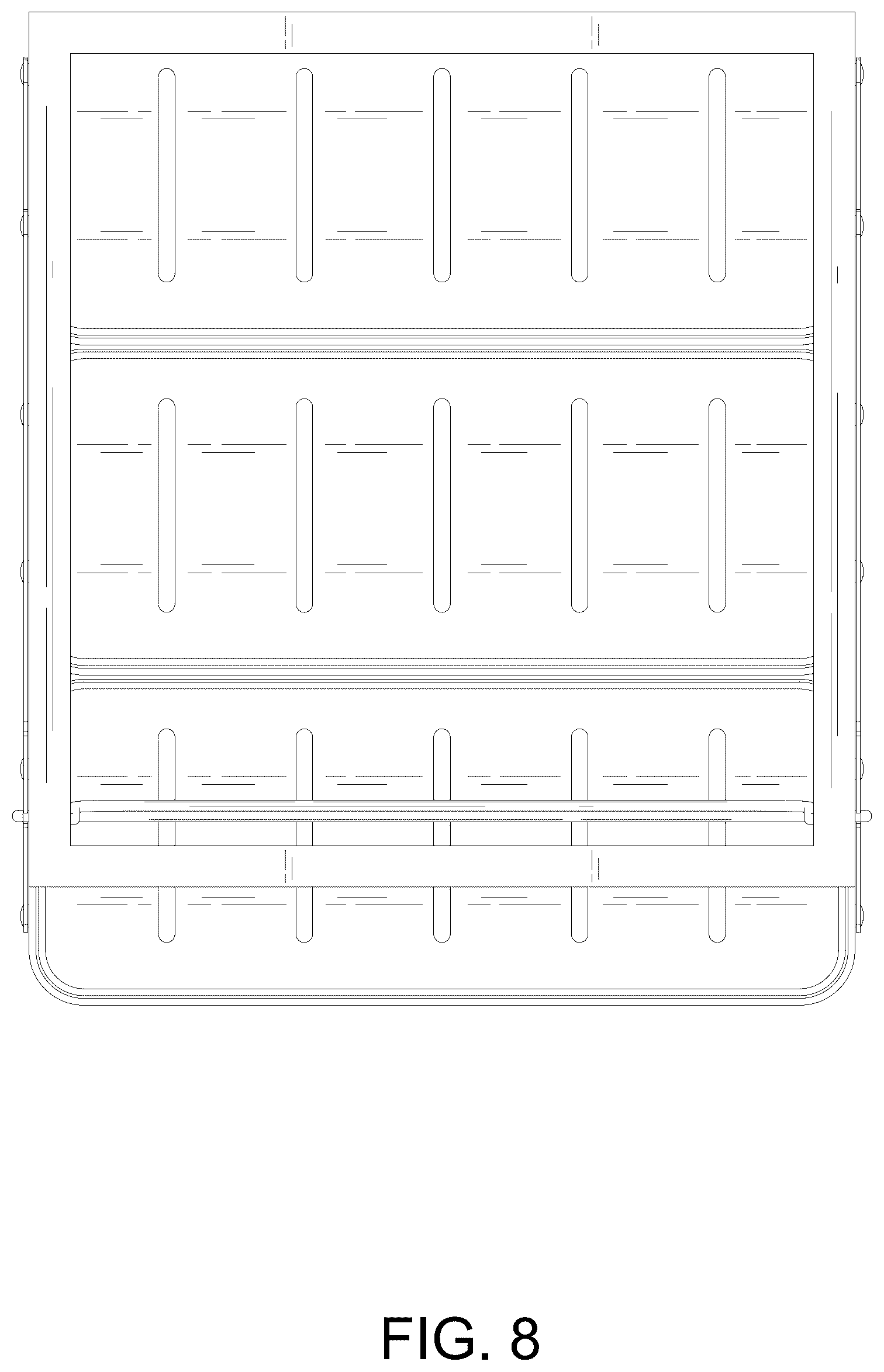 Patent USD1078393 Figure 8 – Kitchen storage rack