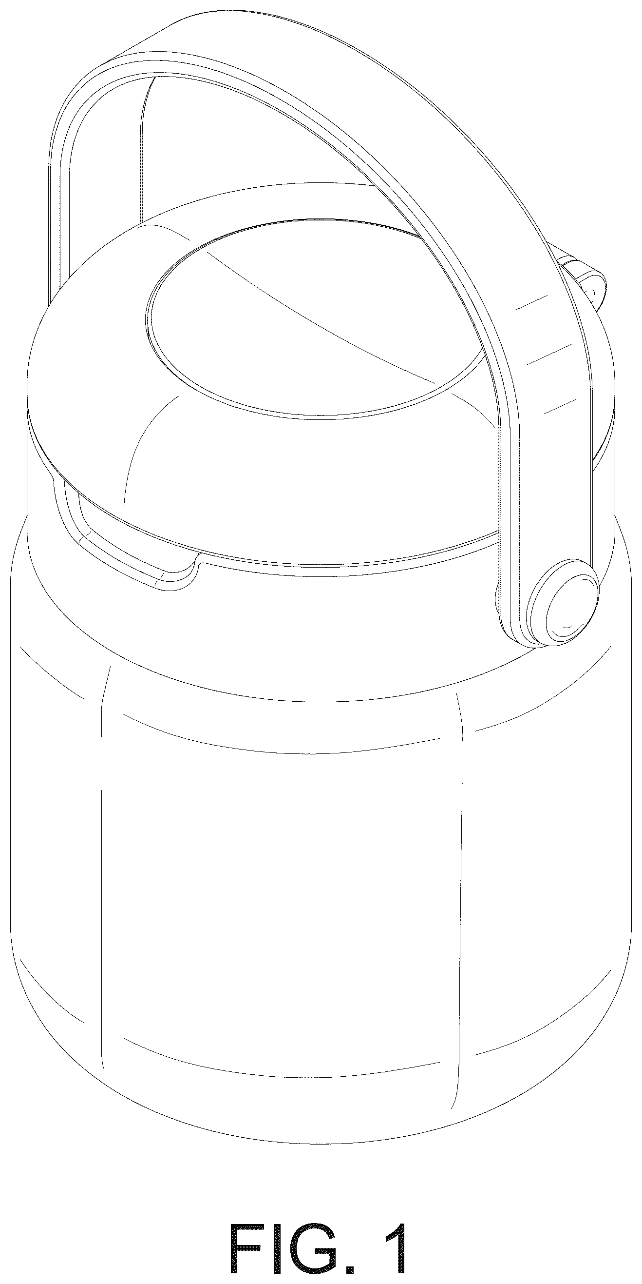 Patent USD1078398 Figure 1 – Thermal container