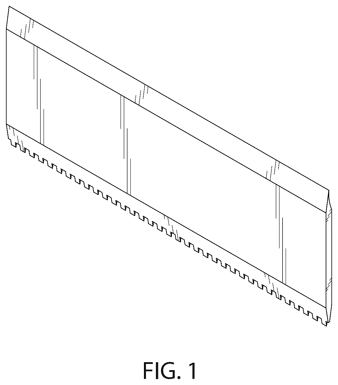 Patent USD1078401 Figure 1 – Scraper