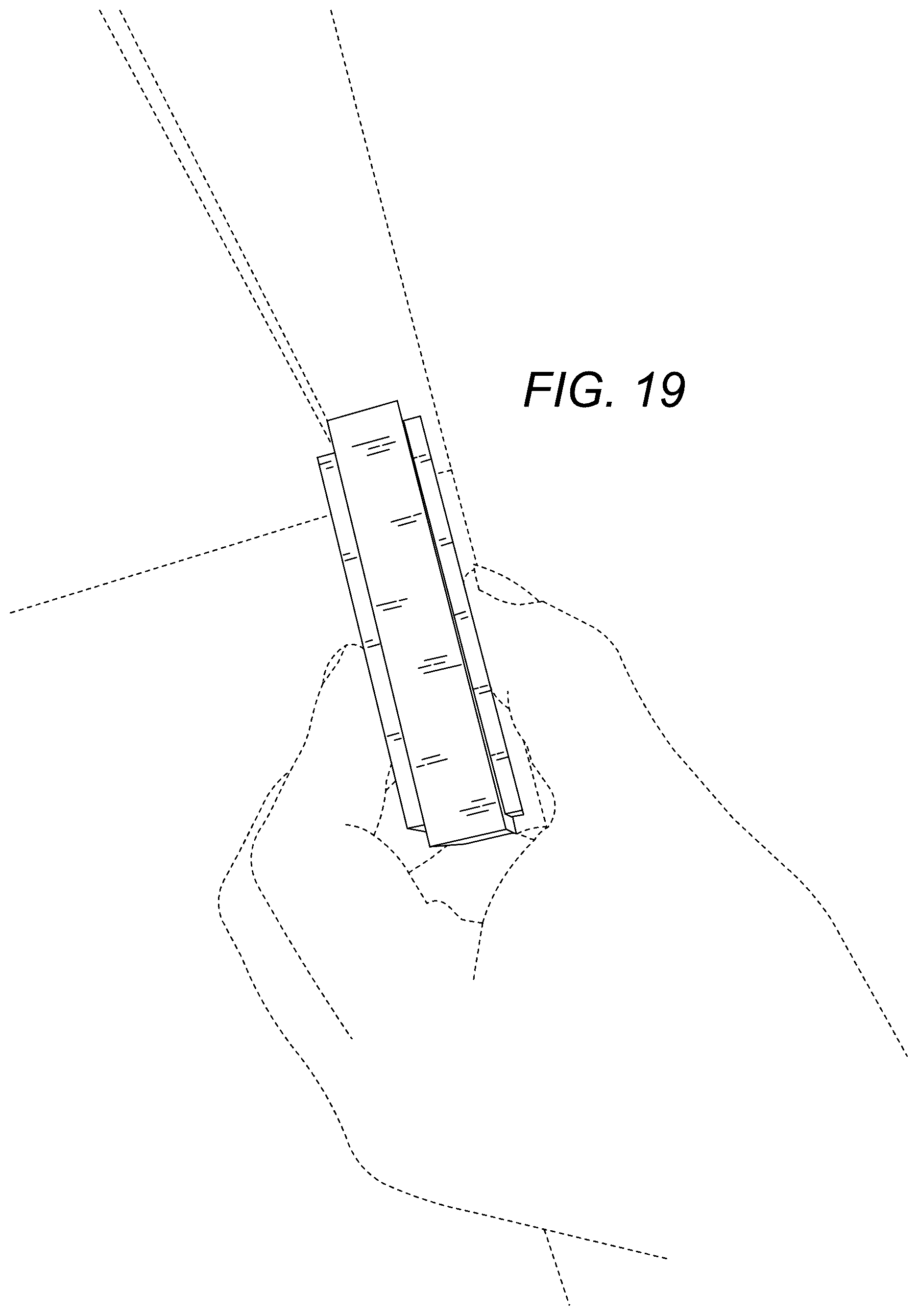 Patent USD1078414 Figure 7 – Trim positioning tool