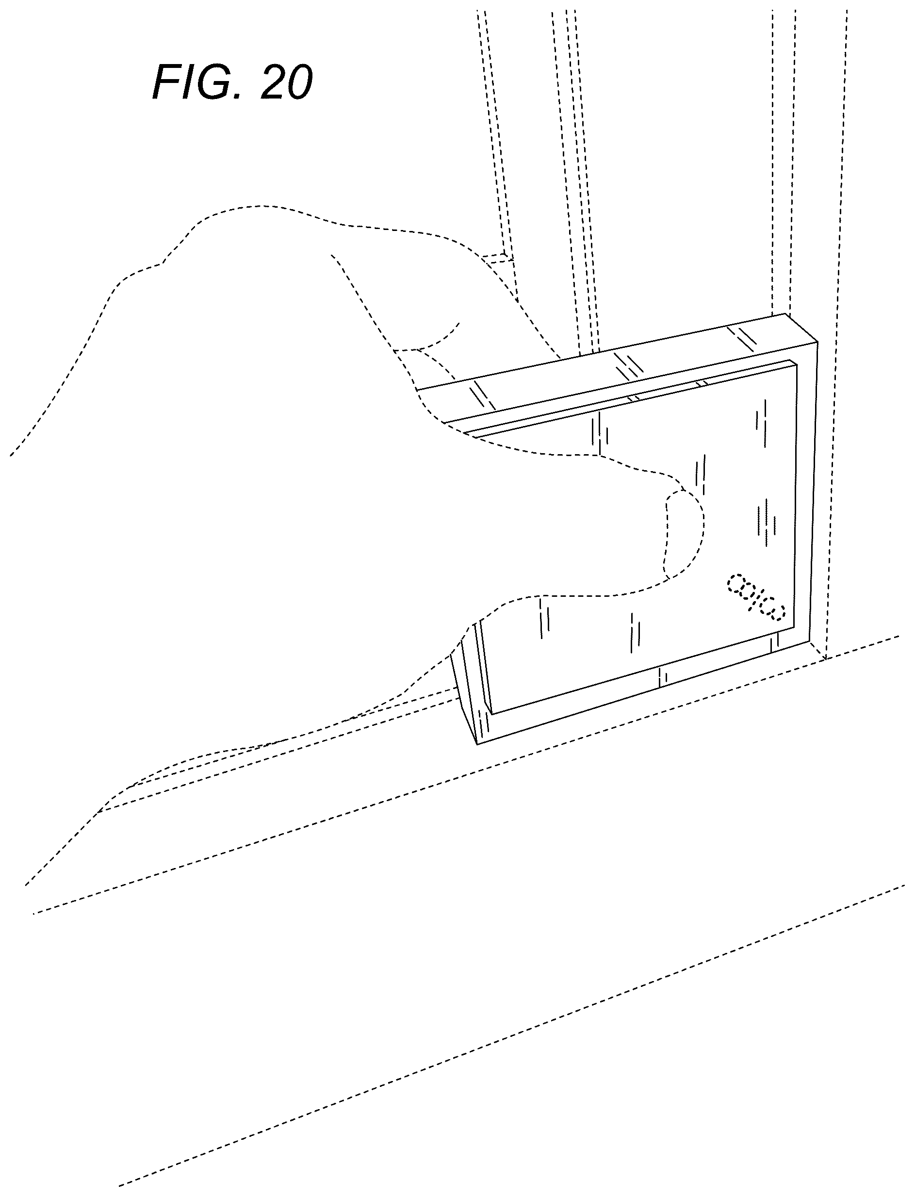 Patent USD1078414 Figure 8 – Trim positioning tool