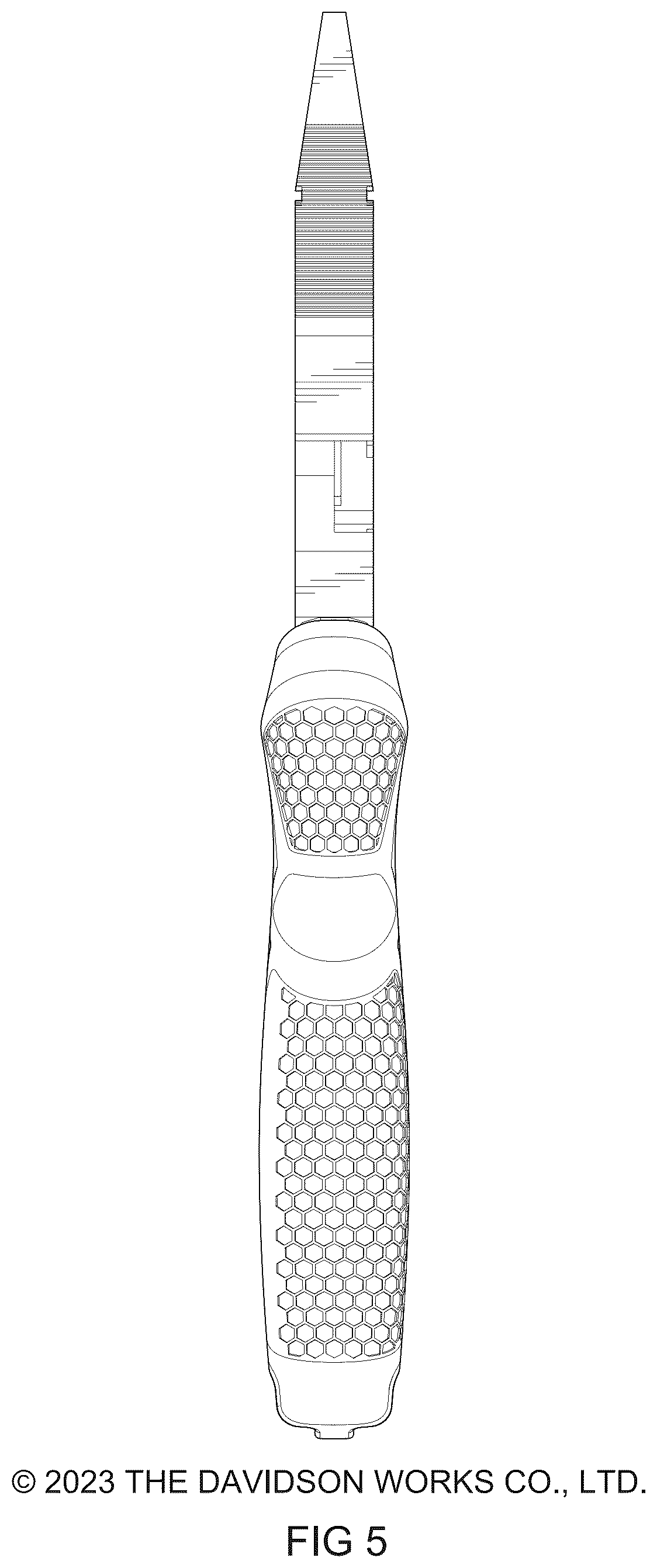 Patent USD1078425 Figure 5 – Multi-function long nose pliers