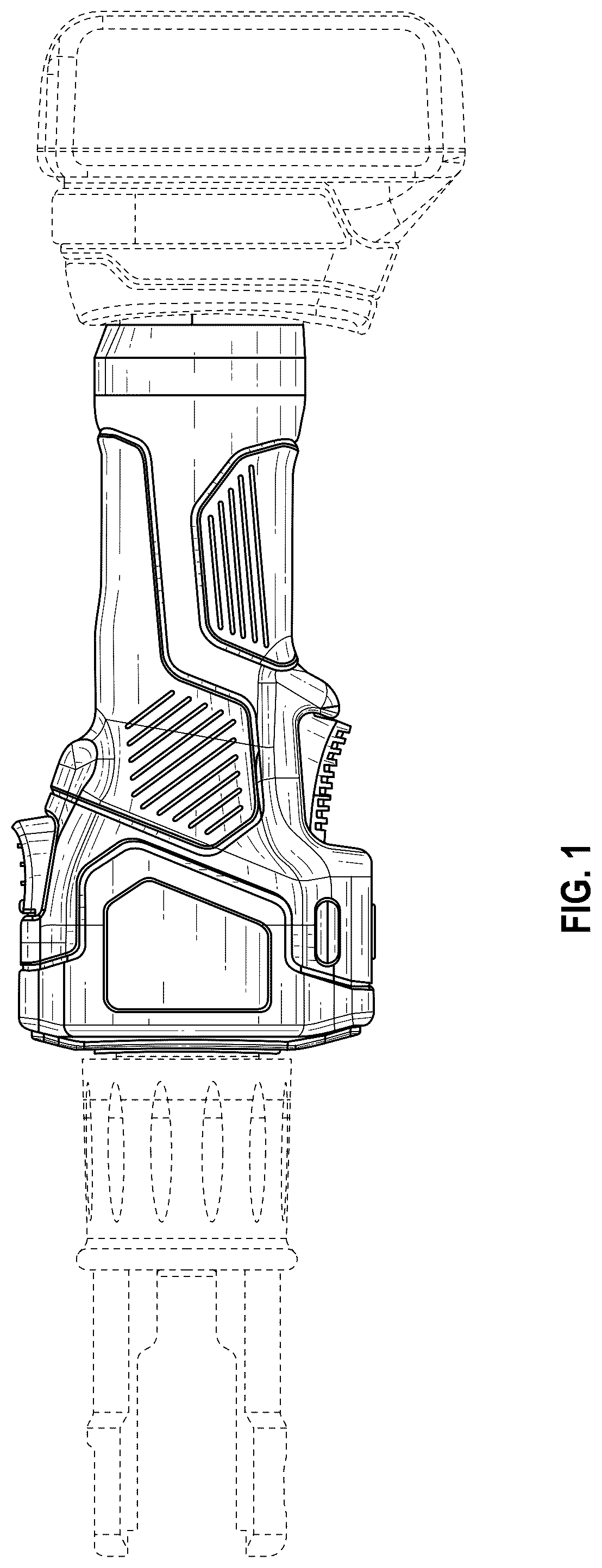 Patent USD1078427 — Electric hydraulic tool — Figure 1