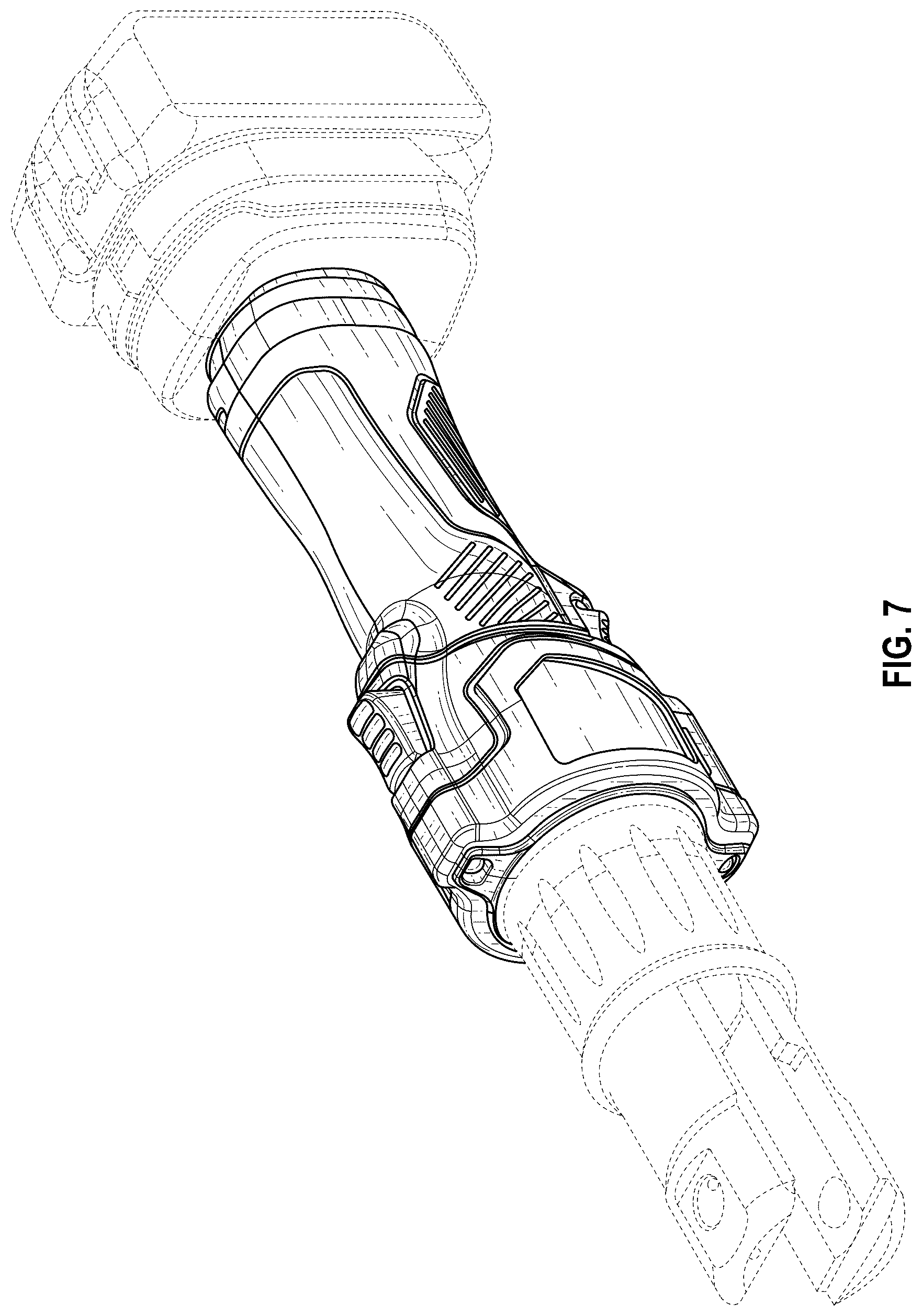 Patent USD1078427 Figure 7 – Electric hydraulic tool