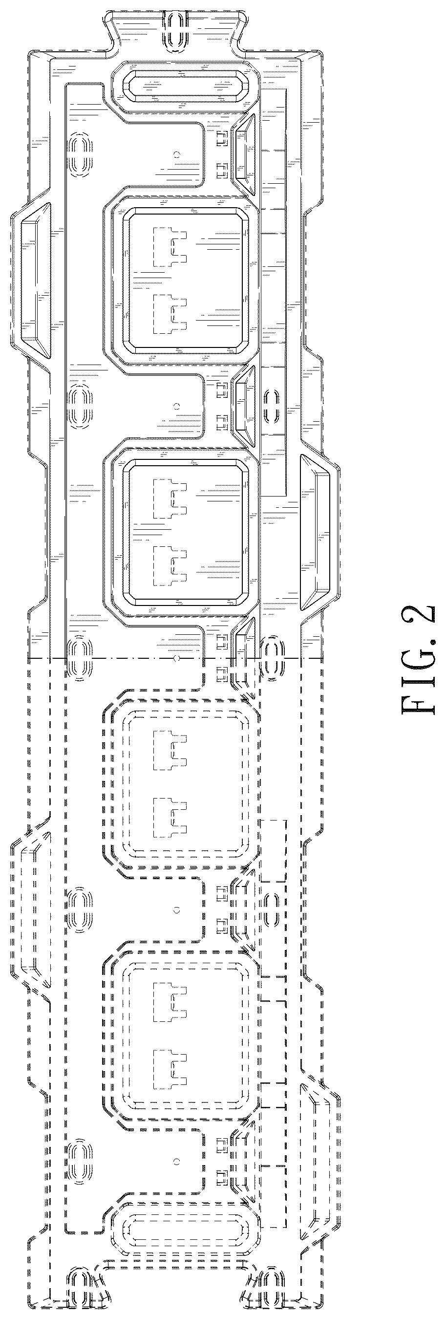 Patent USD1078431 Figure 2 – Tool hanger panel