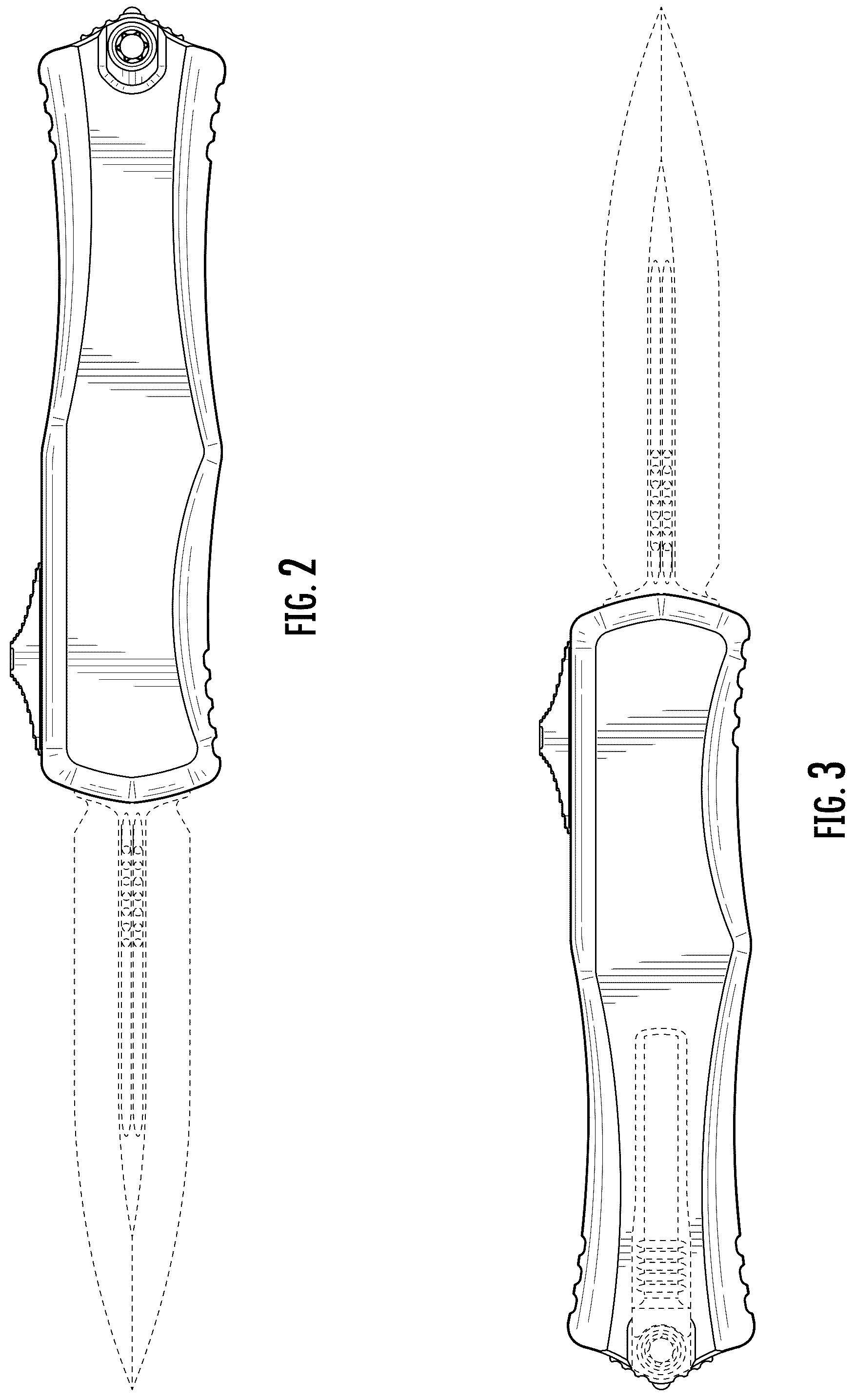 Patent USD1078435 Figure 2 – Pocket knife