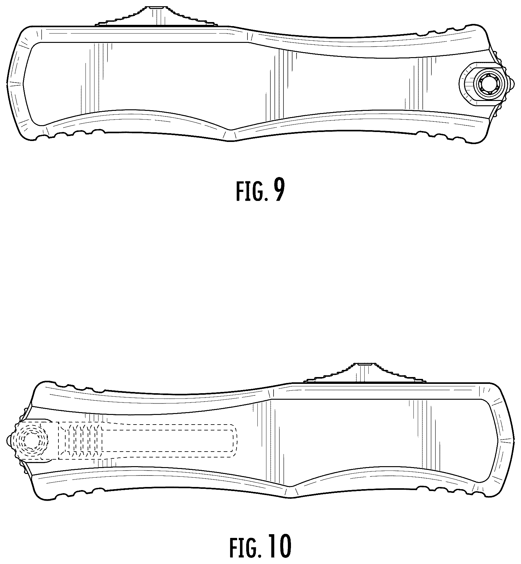 Patent USD1078435 Figure 6 – Pocket knife