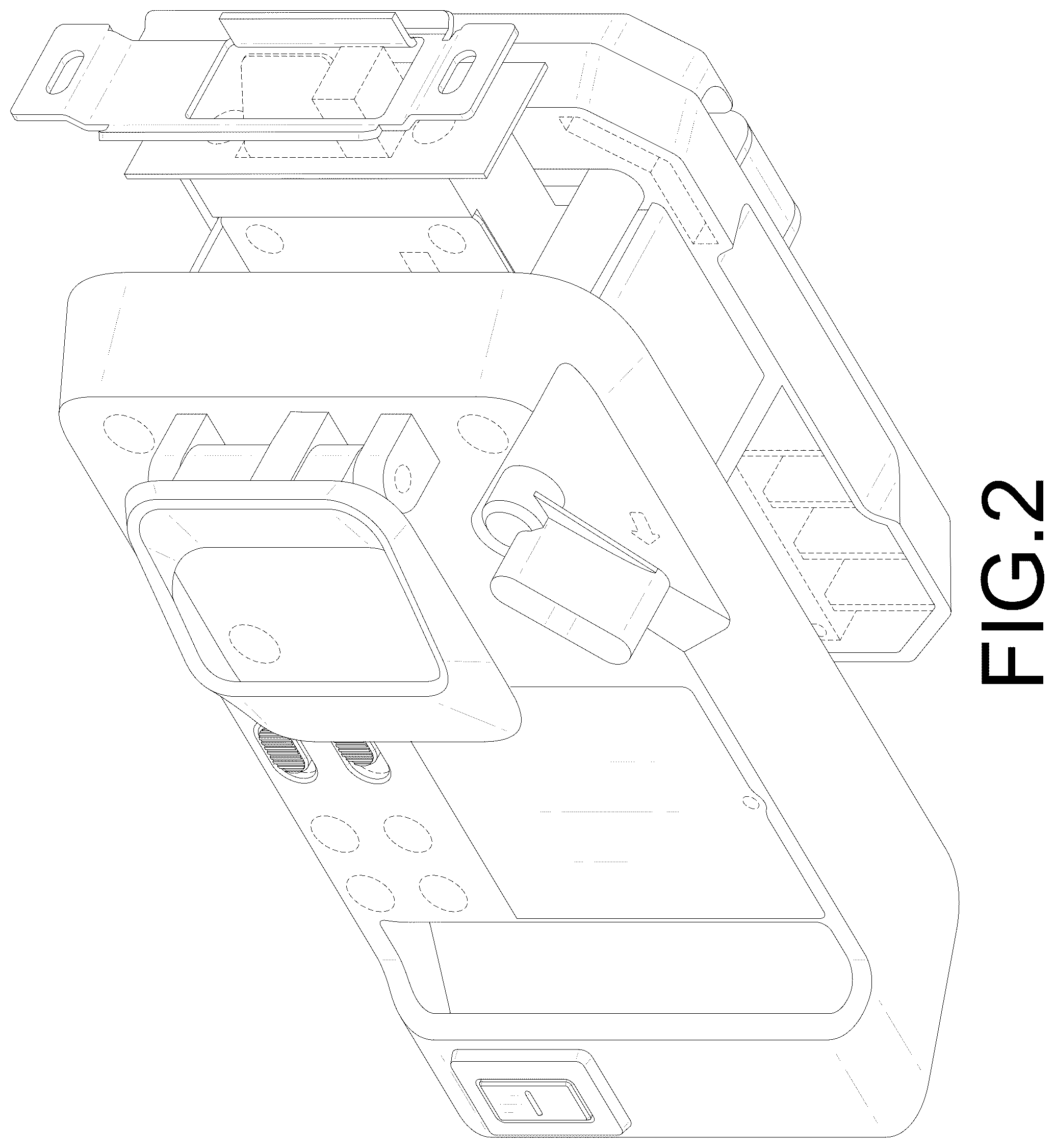 Patent USD1078441 Figure 2 – RV password lock