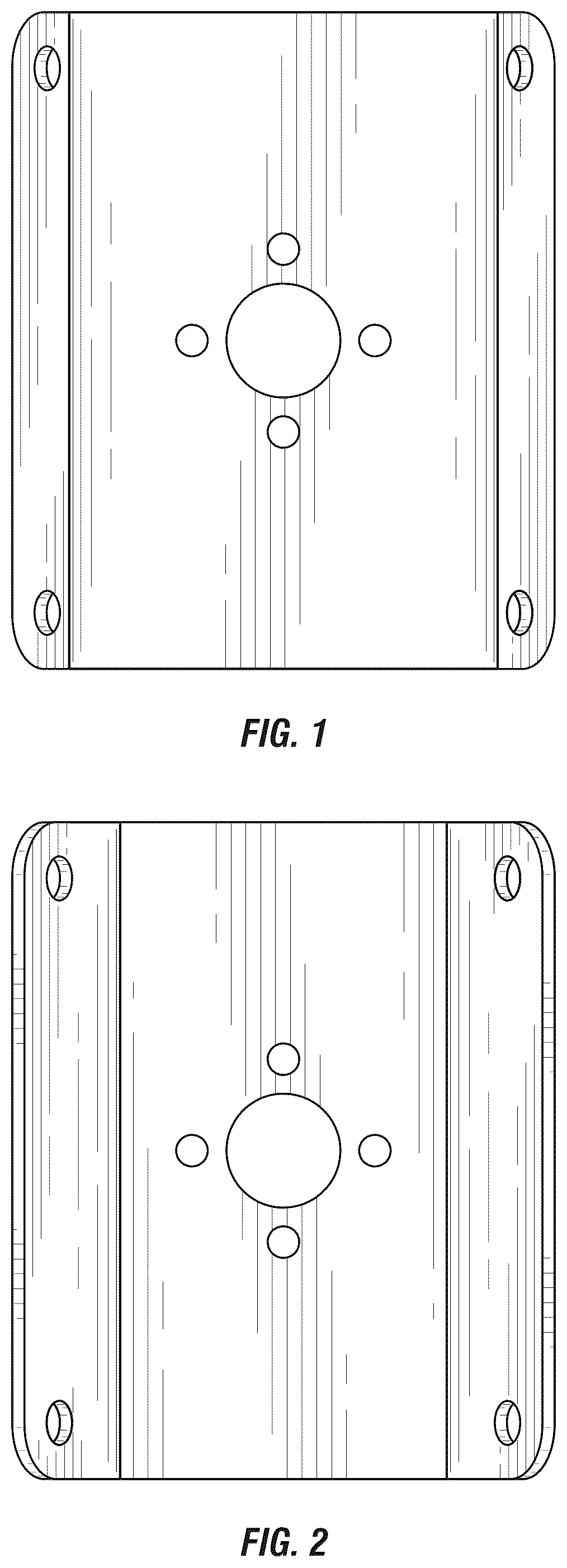 Patent USD1078443 — Corner mounting bracket — Figure 1