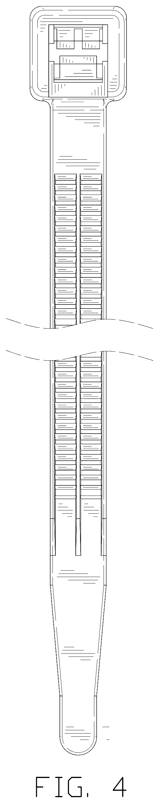 Patent USD1078450 Figure 4 – Cable tie