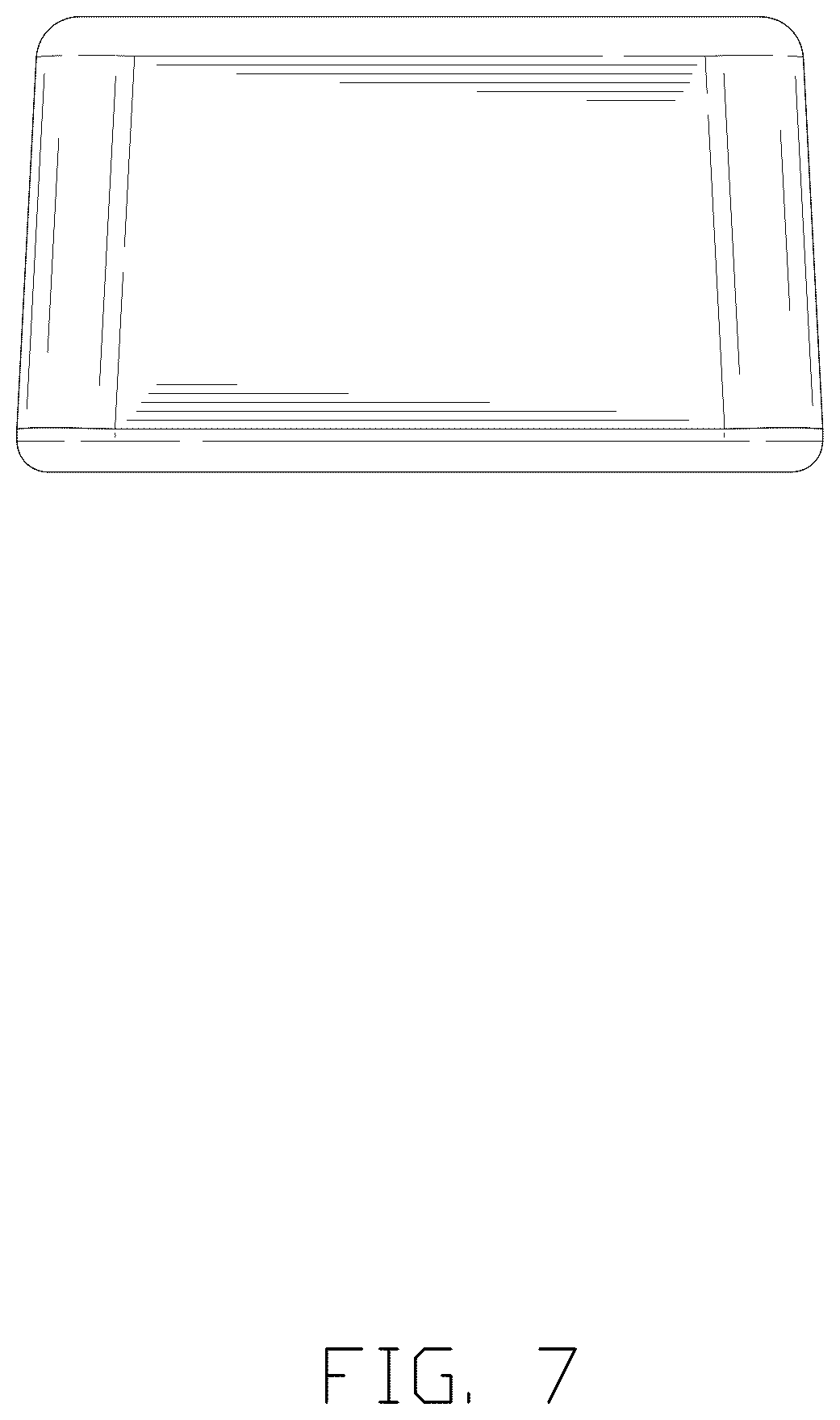 Patent USD1078450 Figure 7 – Cable tie