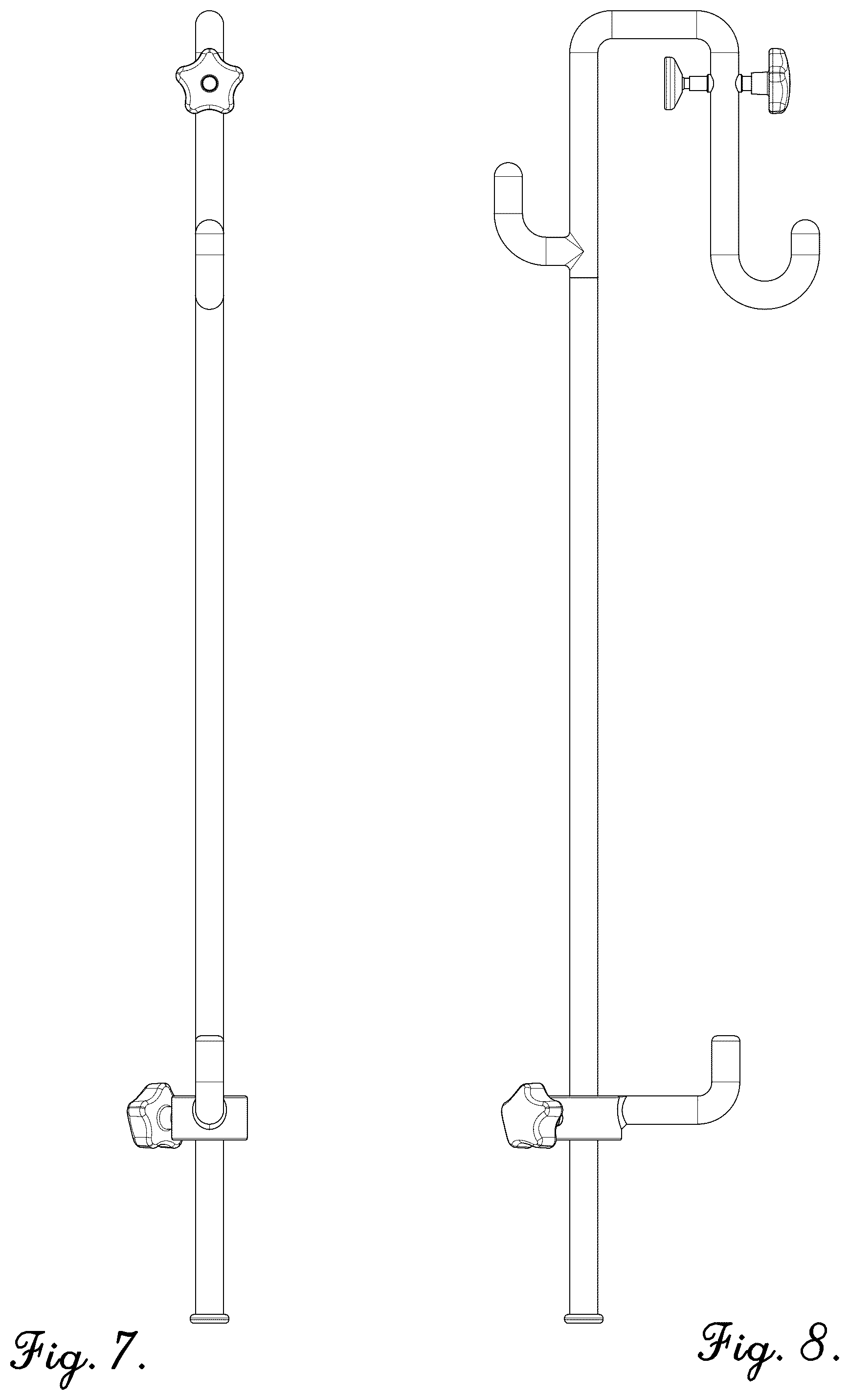Patent USD1078456 Figure 6 – Hook device for holding tool organizers