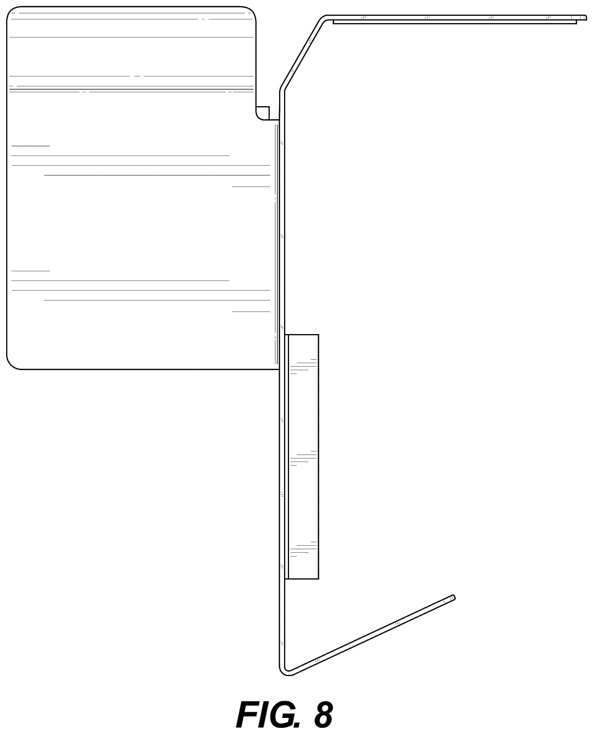 Patent USD1078459 Figure 8 – Bracket