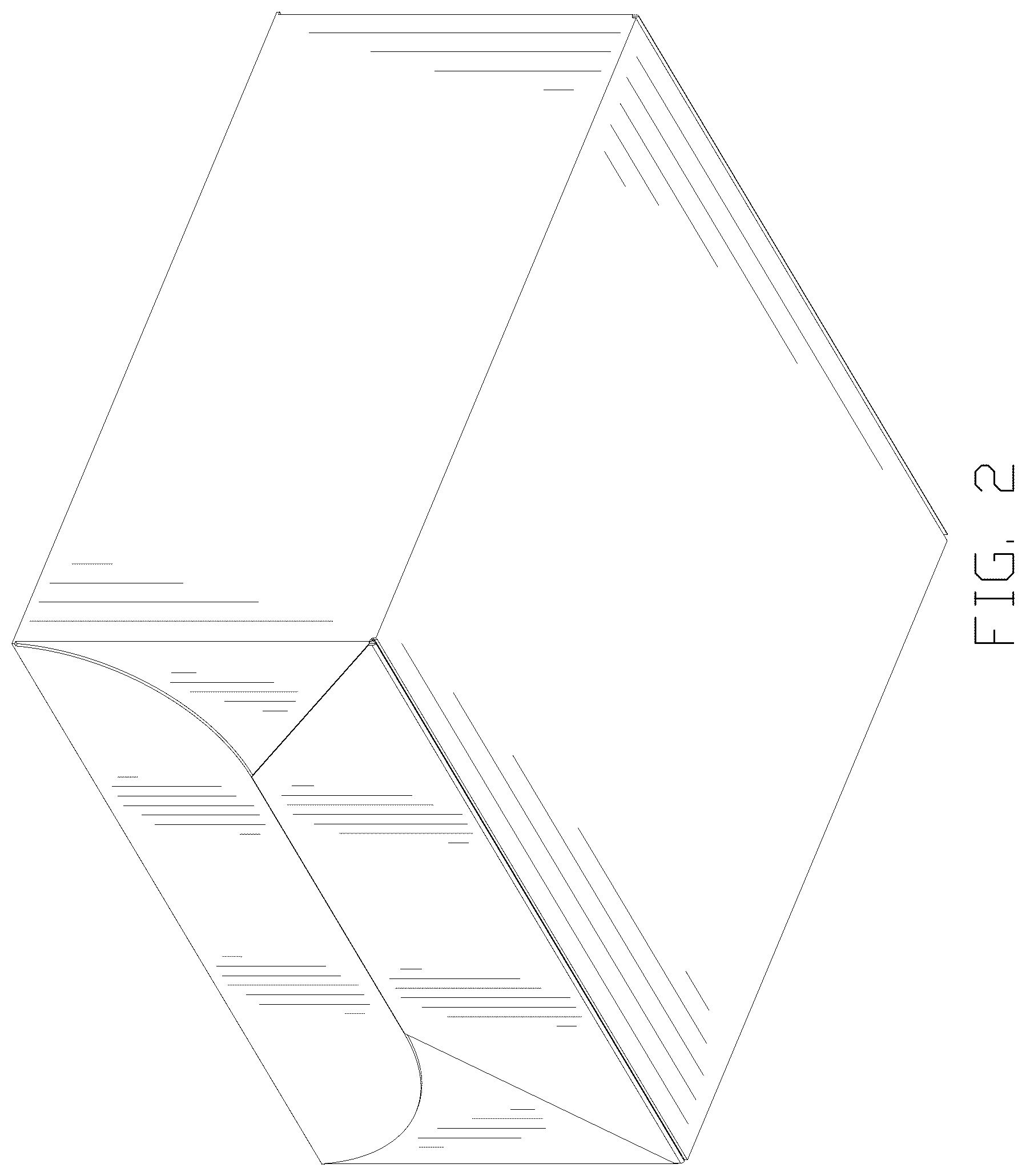 Patent USD1078468 Figure 2 – Packing box