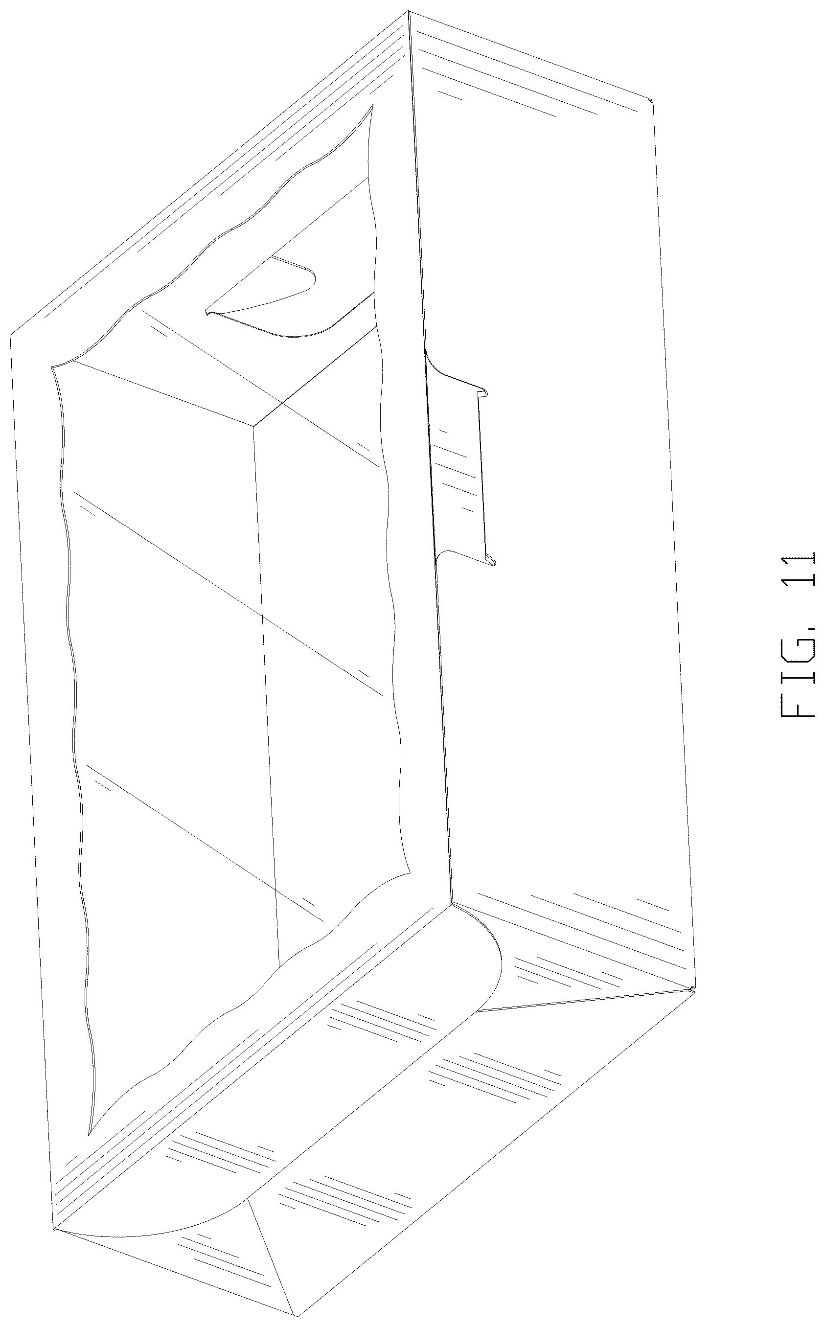 Patent USD1078468 Figure 11 – Packing box