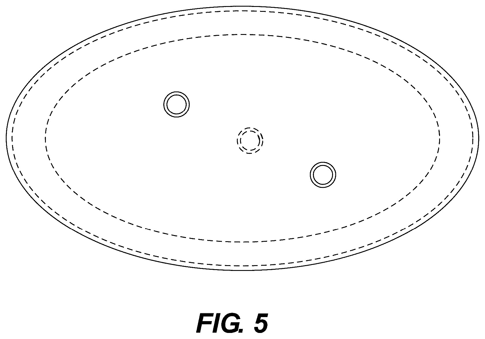 Patent USD1078471 Figure 5 – Container lid