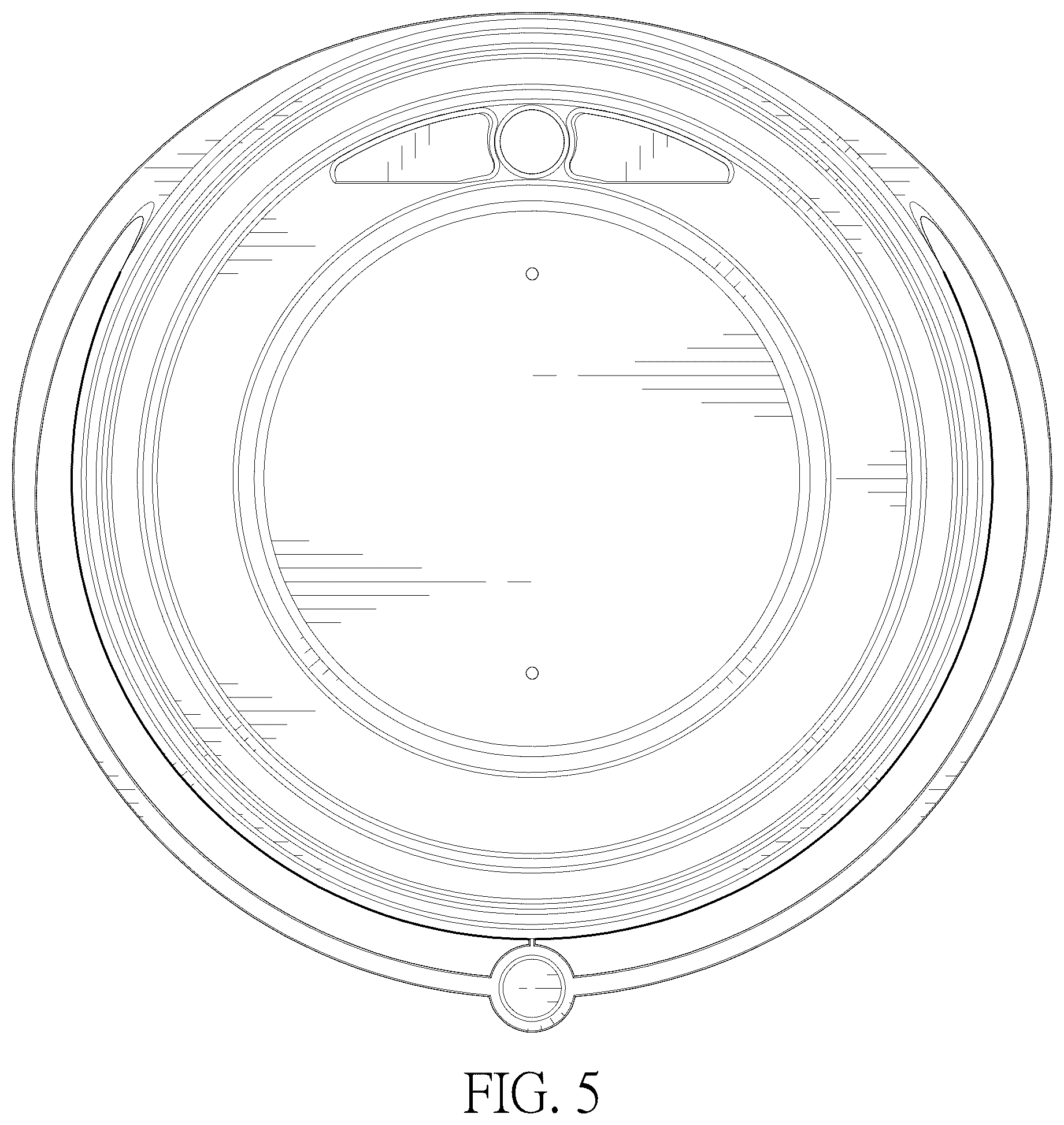 Patent USD1078473 Figure 3 – Lid for beverage container