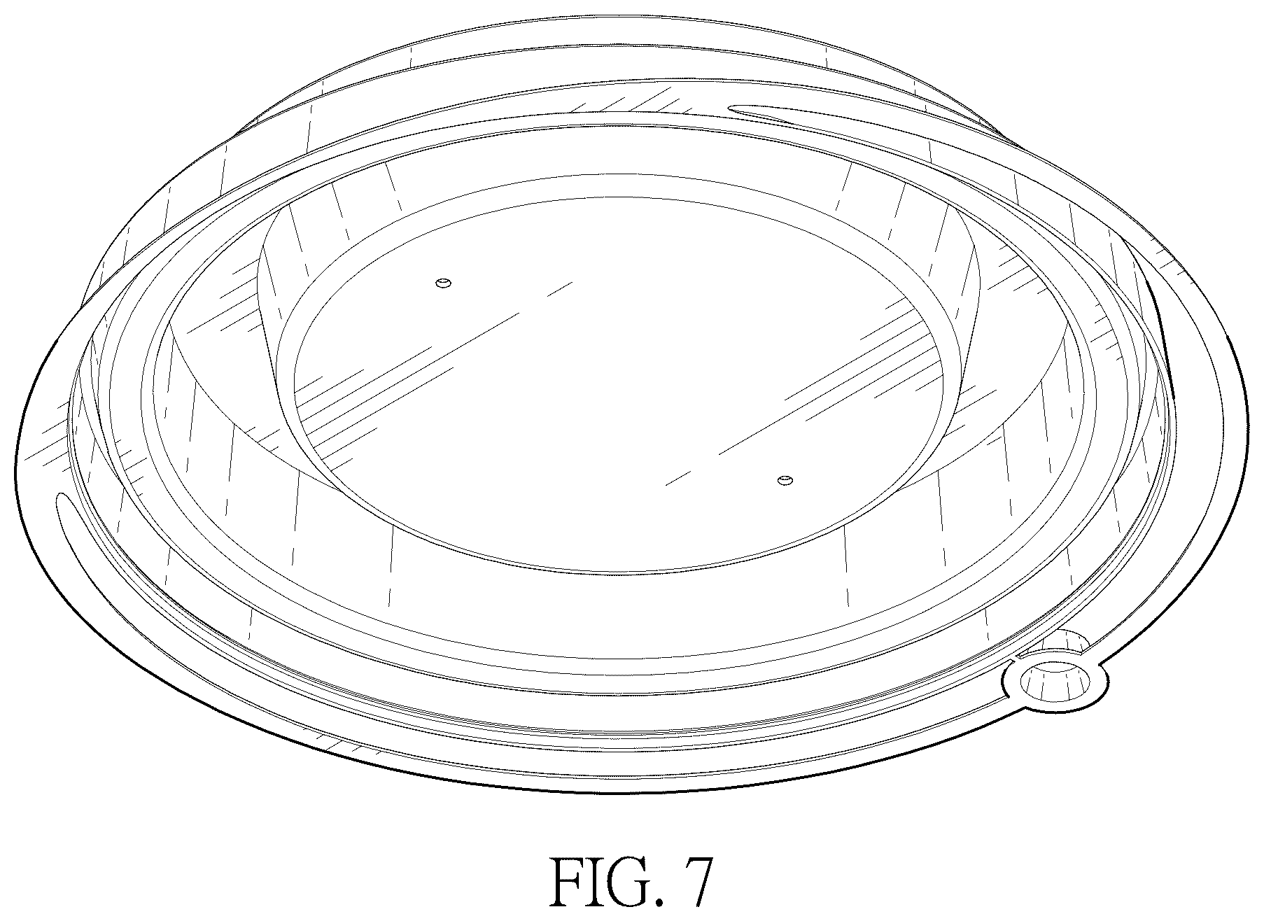 Patent USD1078473 Figure 5 – Lid for beverage container