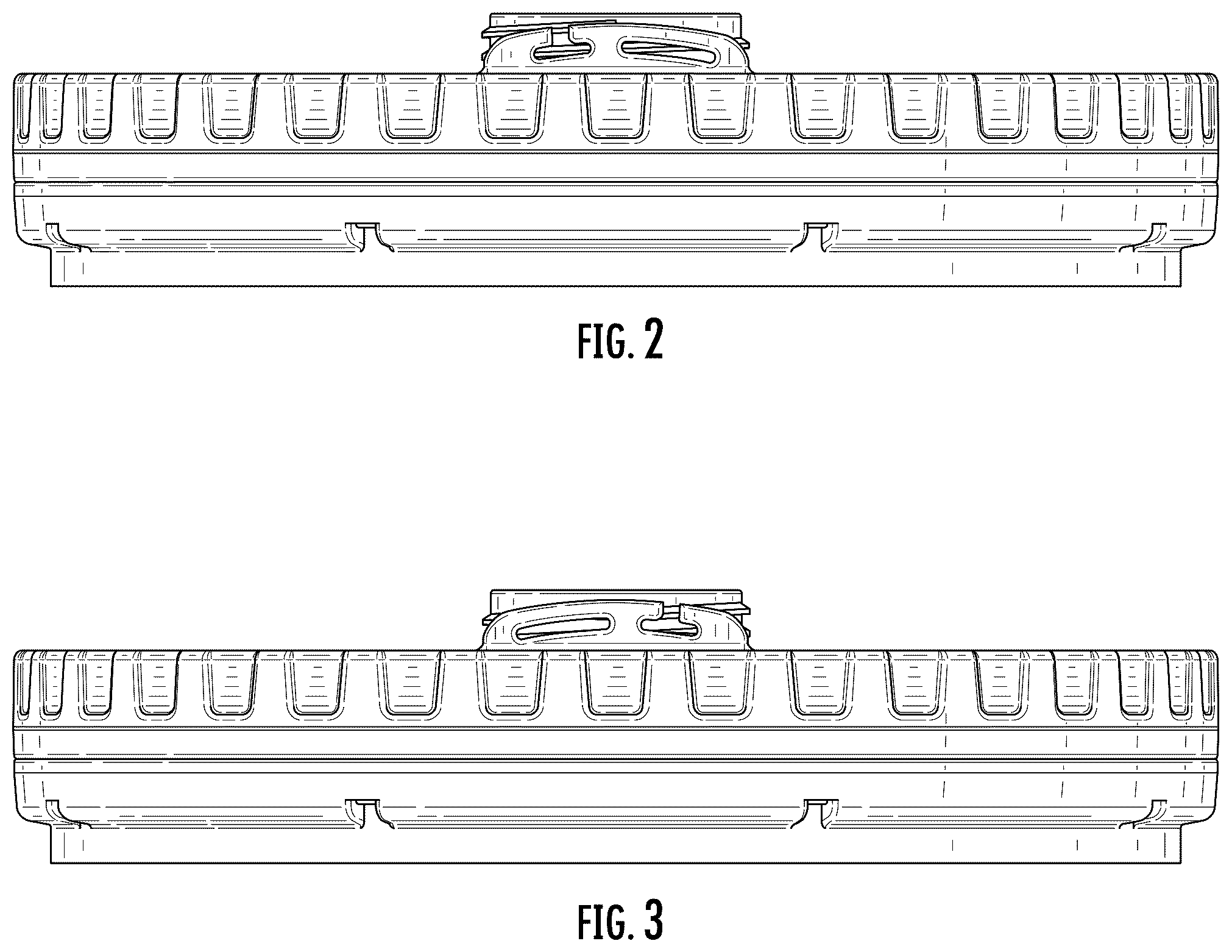 Patent USD1078474 Figure 2 – Container lid