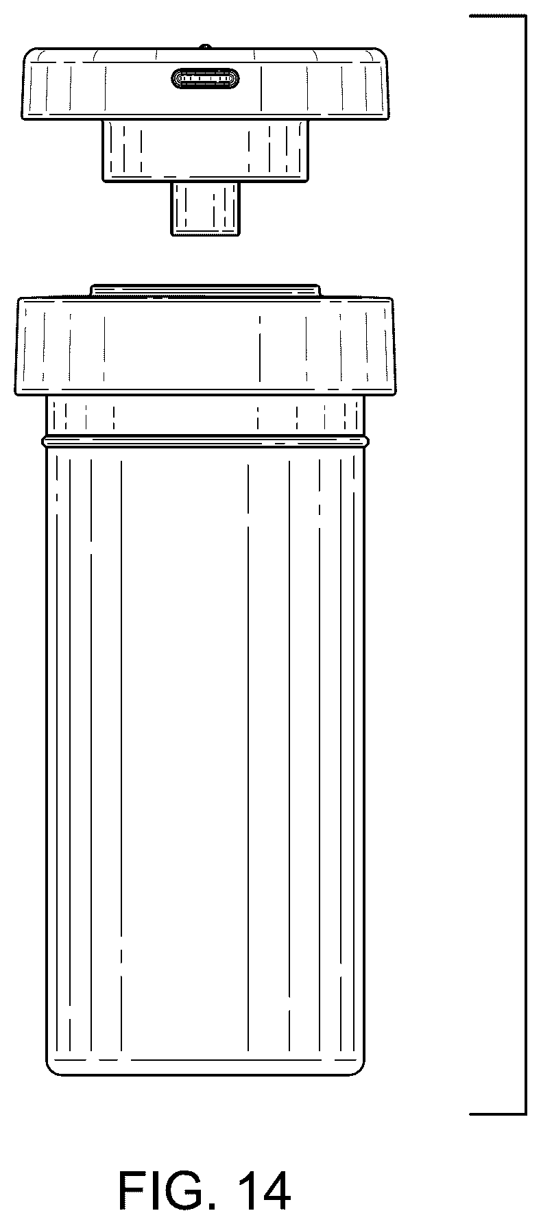 Patent USD1078476 Figure 14 – Cosmetic package