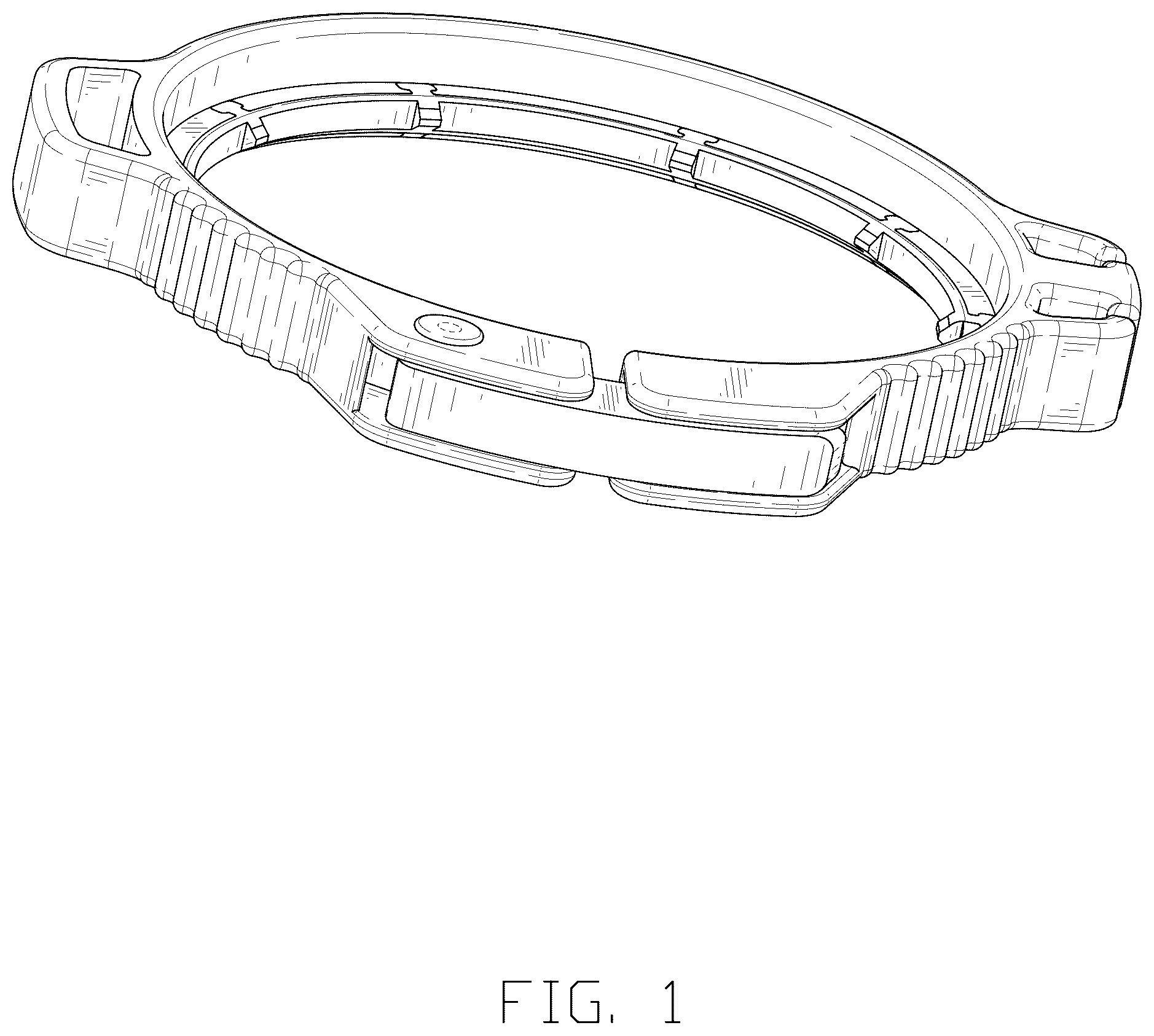 Patent USD1078477 Figure 1 – Bottle handle fixing ring