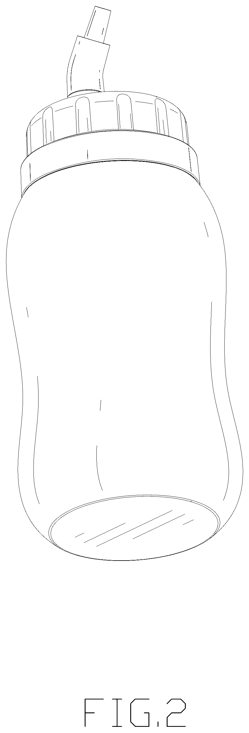 Patent USD1078480 Figure 2 – Wash bottle
