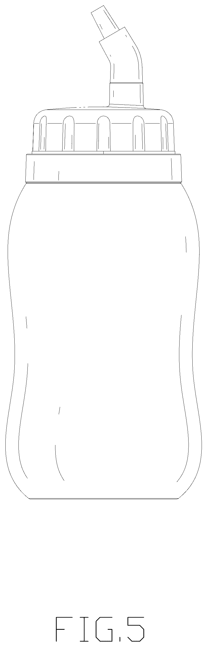 Patent USD1078480 Figure 5 – Wash bottle