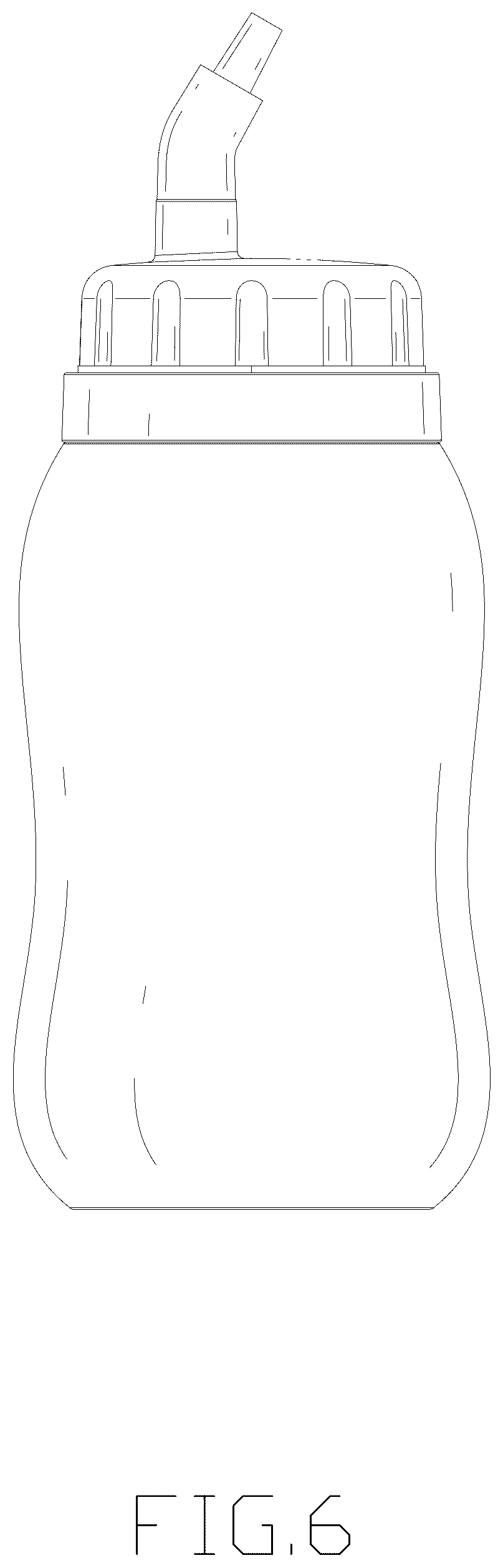 Patent USD1078480 Figure 6 – Wash bottle