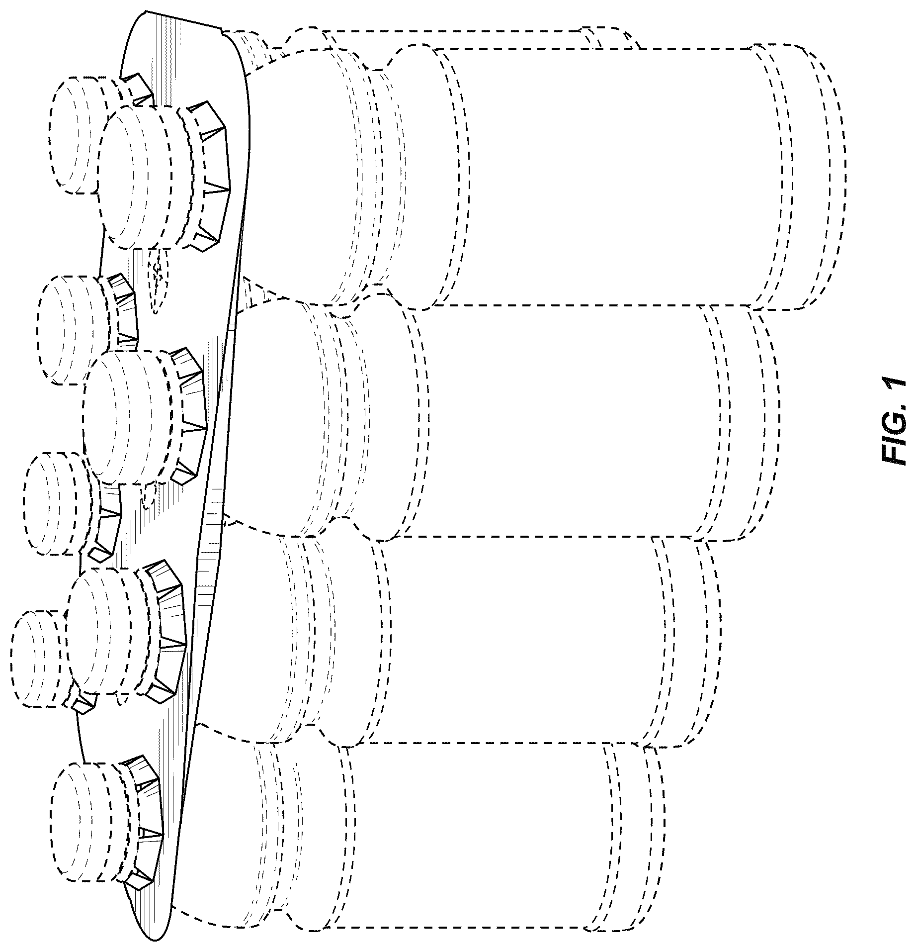 Patent USD1078489 Figure 1 – Carrier for containers