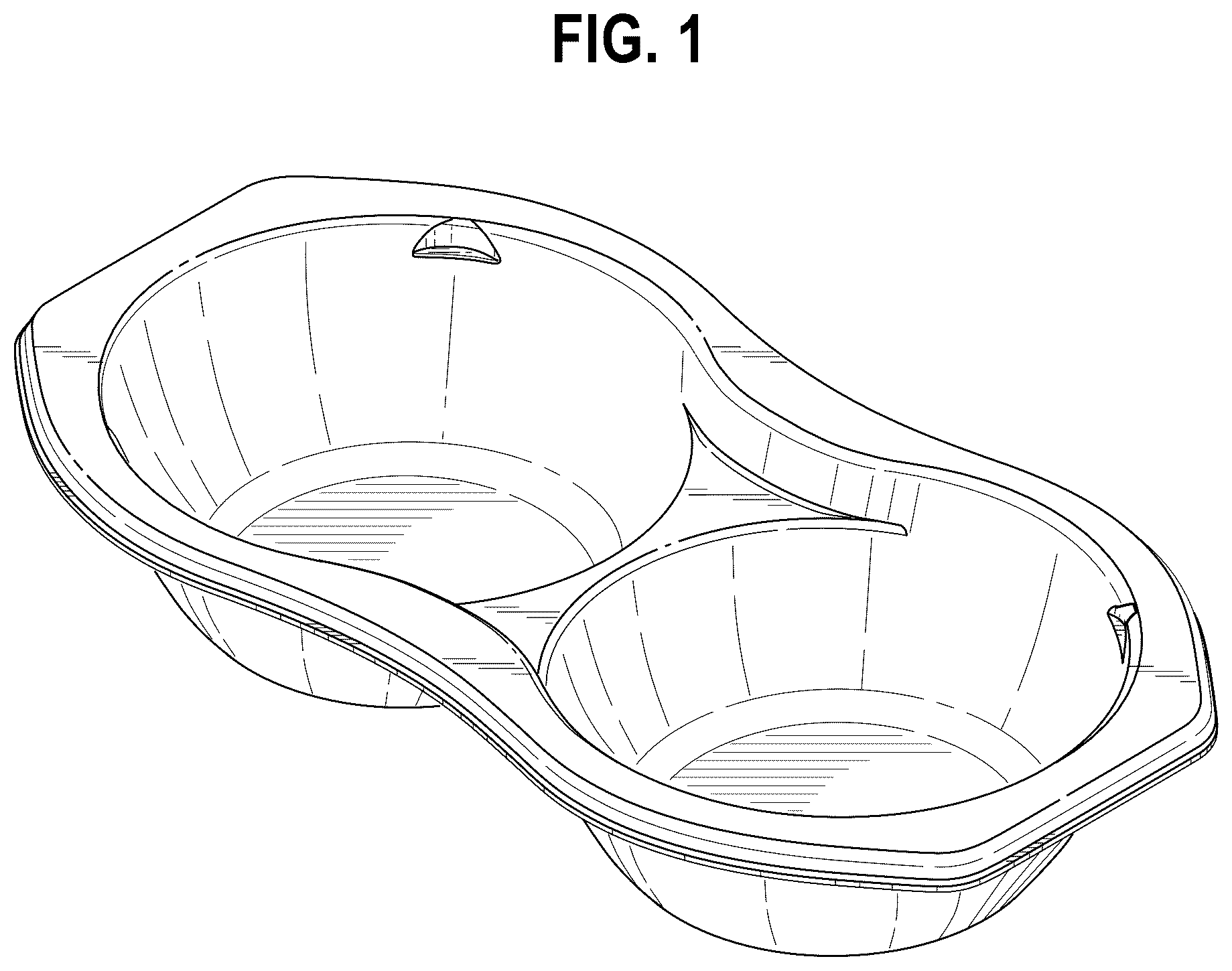 Patent USD1078491 Figure 1 – Package