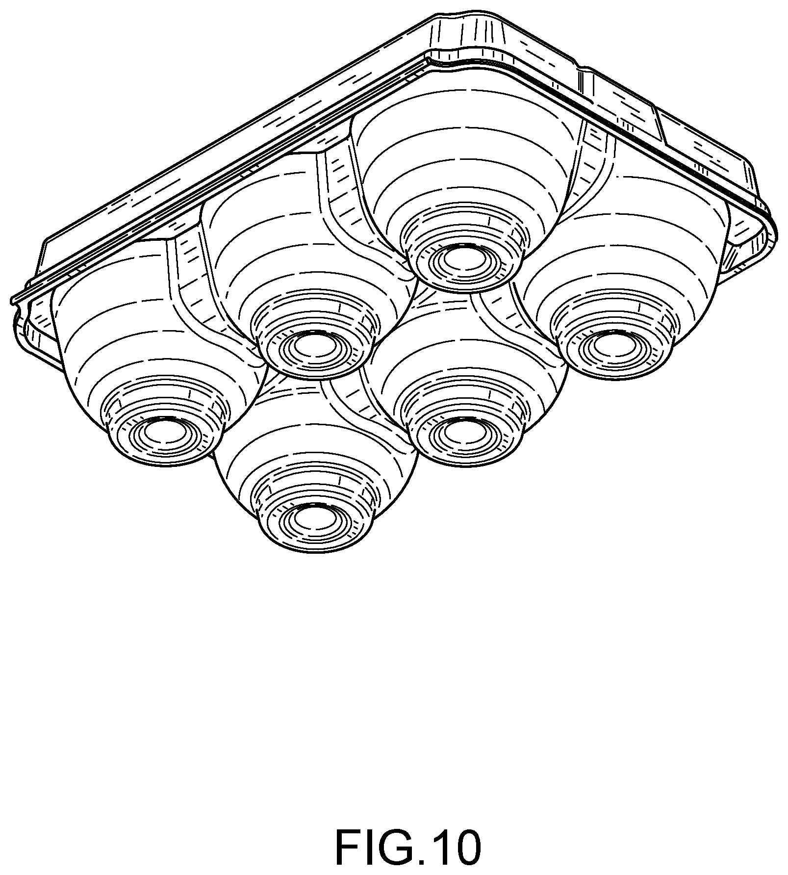 Patent USD1078492 — Container for produce — Figure 1