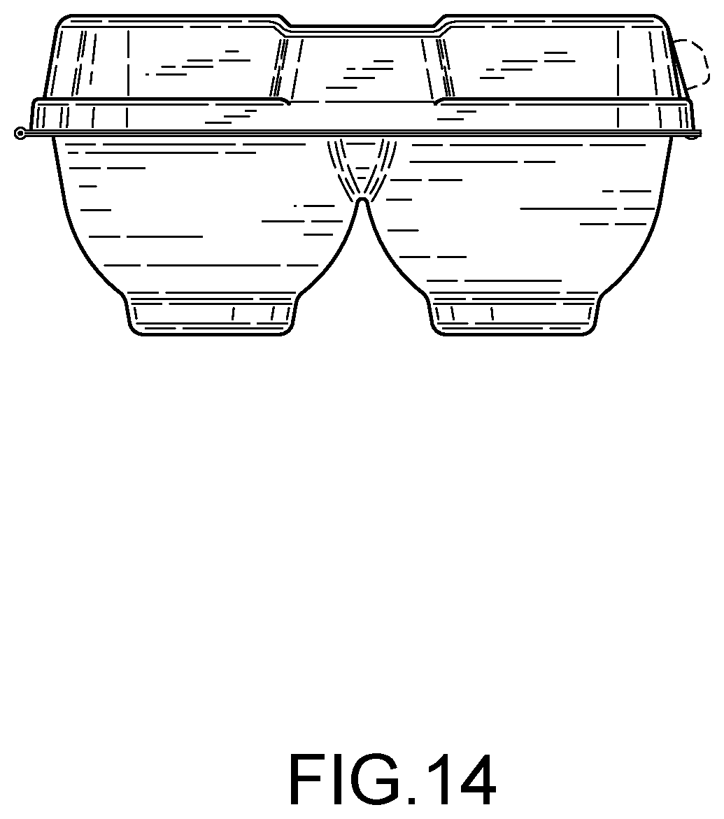 Patent USD1078492 Figure 14 – Container for produce