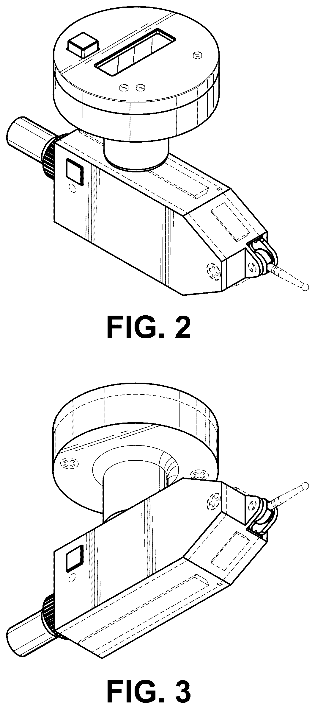 Patent USD1078497 Figure 2 – Measuring device assembly
