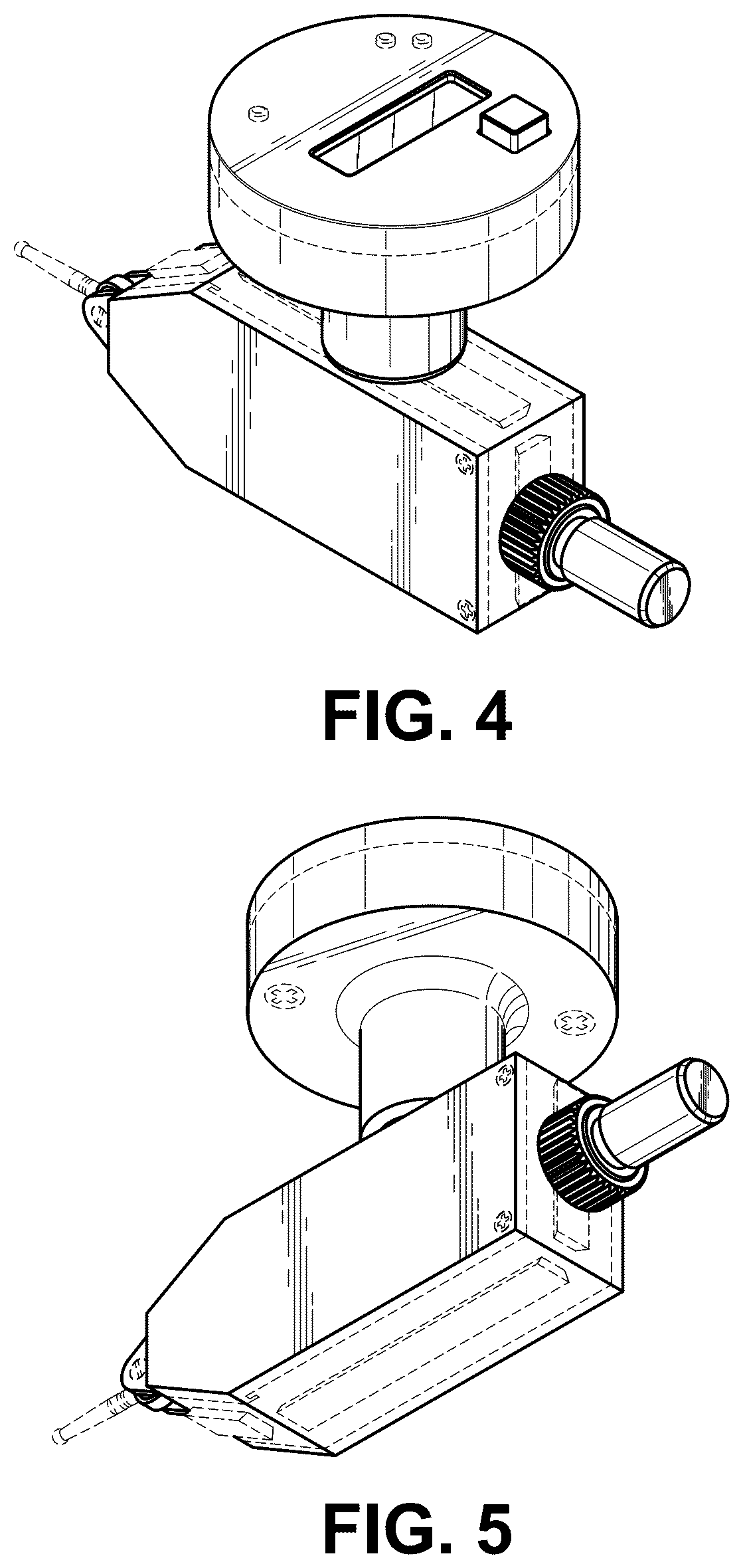Patent USD1078497 Figure 3 – Measuring device assembly