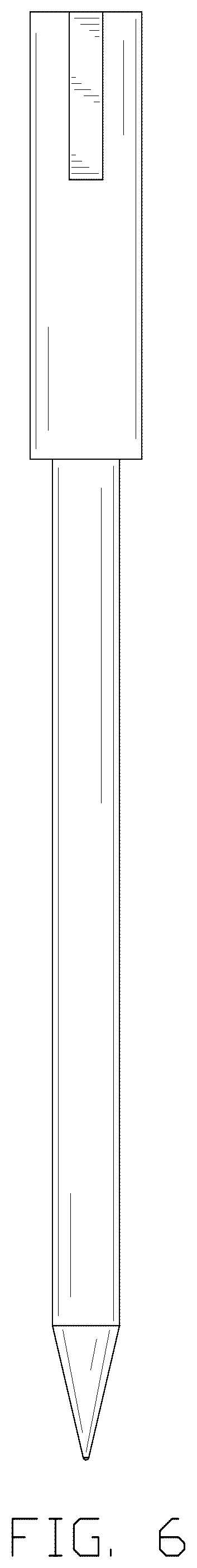 Patent USD1078502 Figure 6 – Combination of thermometer probe and probe box