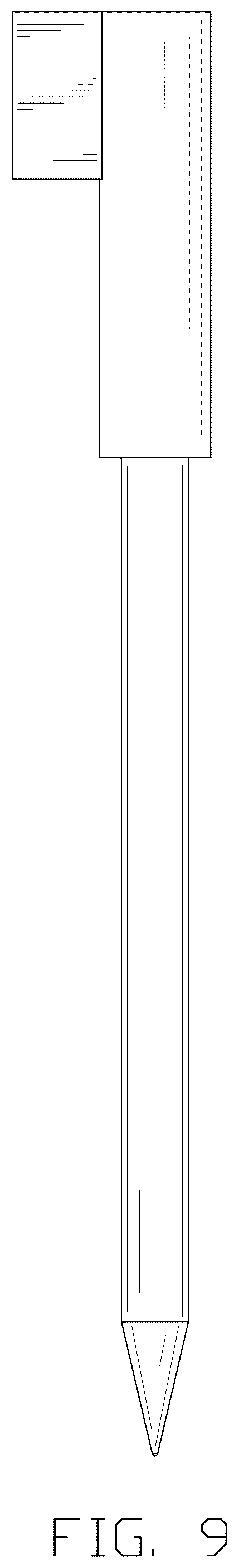 Patent USD1078502 Figure 9 – Combination of thermometer probe and probe box