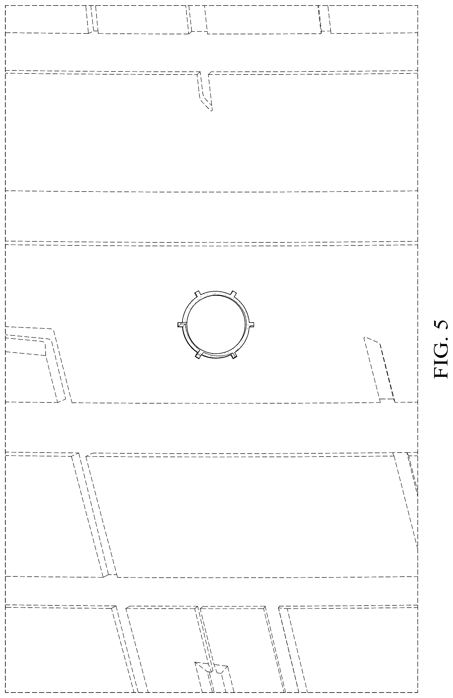 Patent USD1078511 Figure 6 – Tire tread depth indicator
